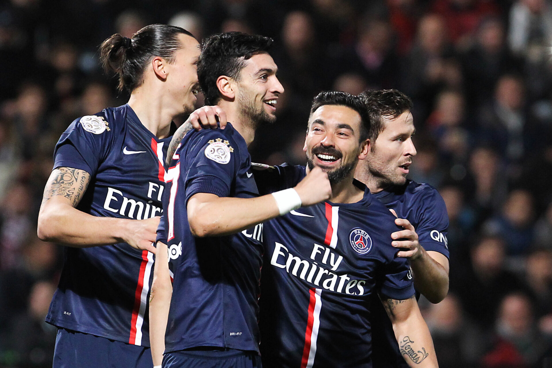 S'il n'a jamais eu les meilleures statistiques parmi les joueurs de la capitale, Pastore n'en a pas moins marqu&eacute; l'esprit des supporters (iconsport)