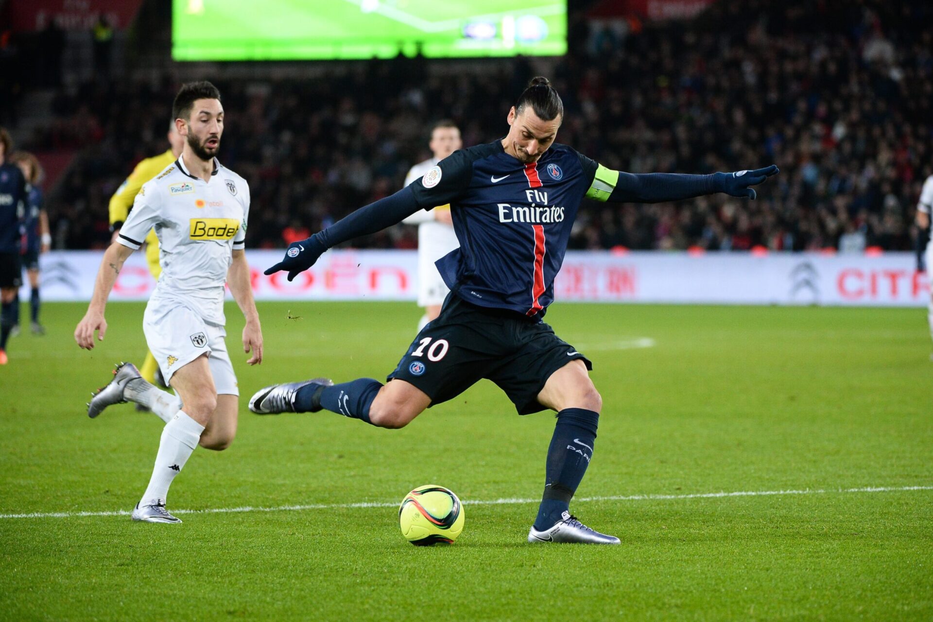 Zlatan Ibrahimović lors de son passage au Paris Saint-Germain (IconSport)