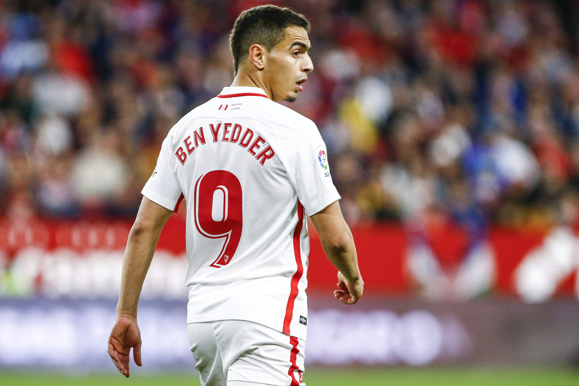 Wissam Ben Yedder portant le maillot de Séville FC (Icon Sport)
