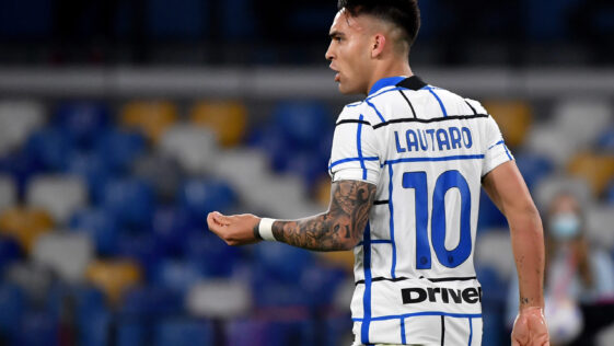 L'Inter Milan aurait reçu une très belle offre pour Lautaro Martinez. Icon Sport