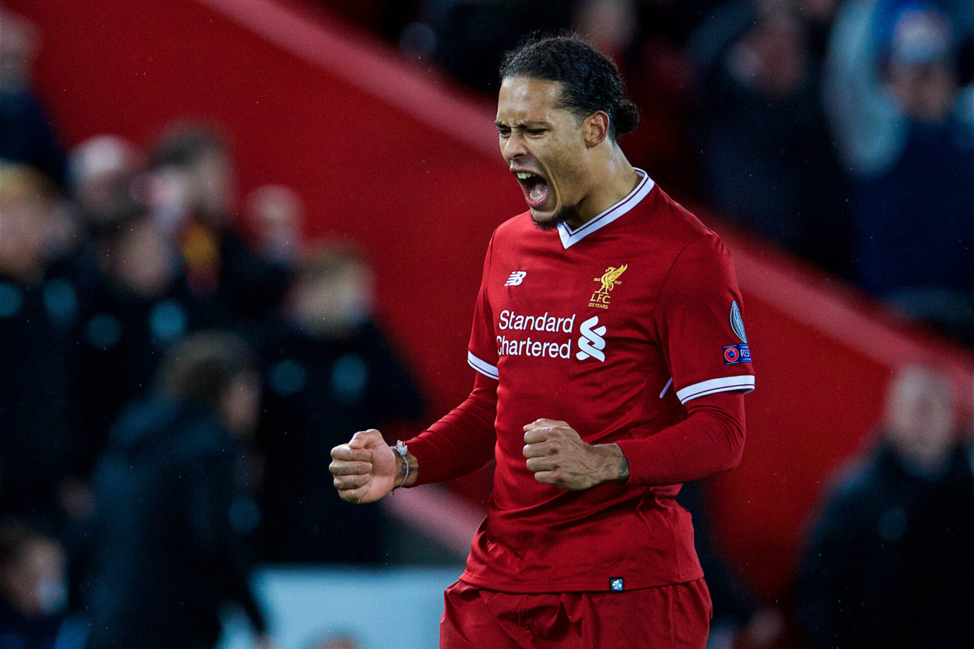 Virgil Van Dijk portant le maillot de Liverpool (Icon Sport)
