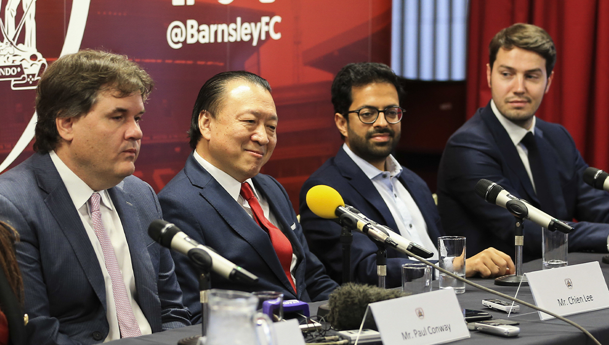 Également propriétaire de Barnsley, le consortium international composé de Paul Conway, Chien Lee et Gauthier Ganaye possède le club belge d'Ostende et l'AS Nancy Lorraine. Un rapprochement qui soulève des questions (iconsport)