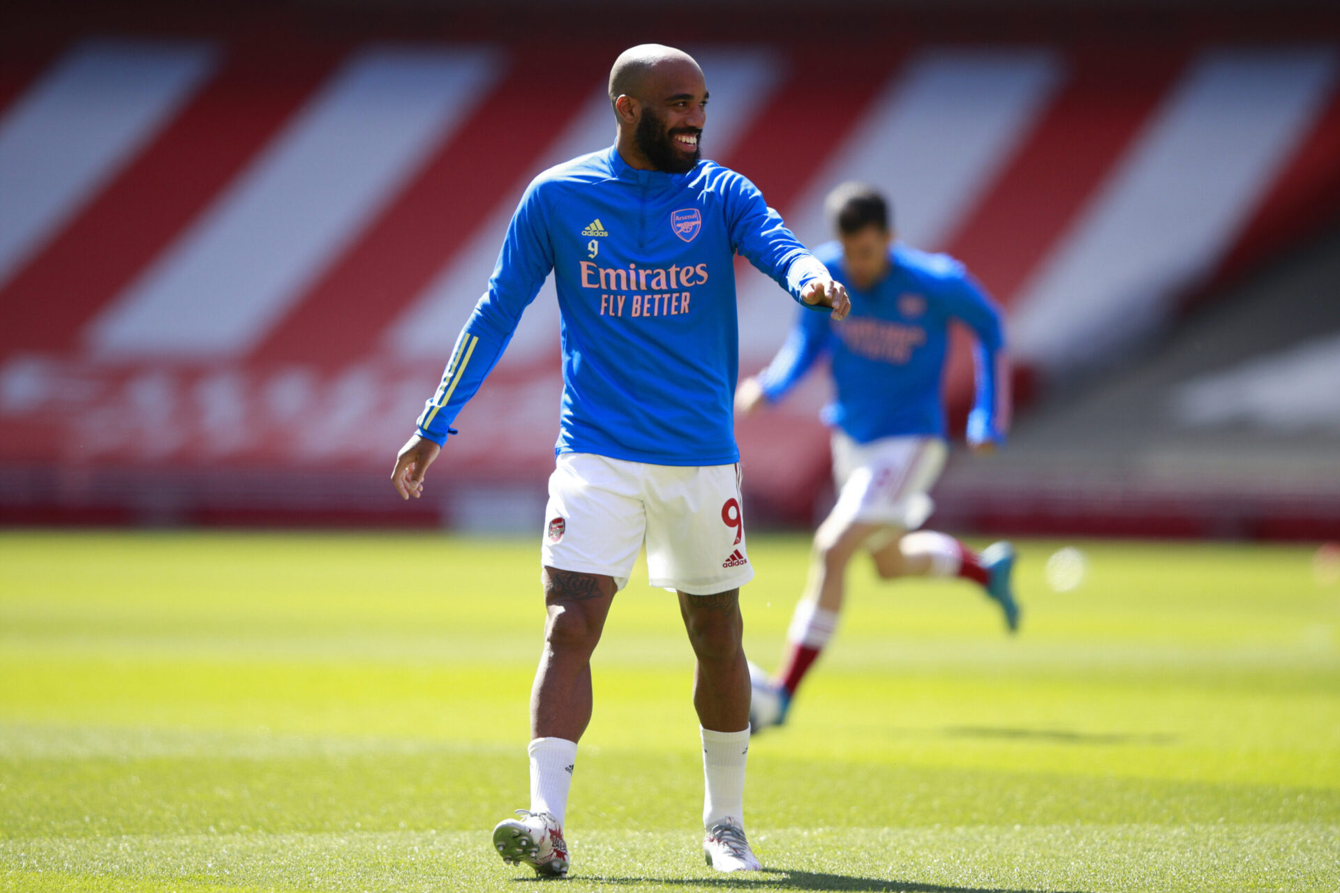 Alexandre Lacazette jouant avec l'équipe d'Arsenal (Icon Sport)