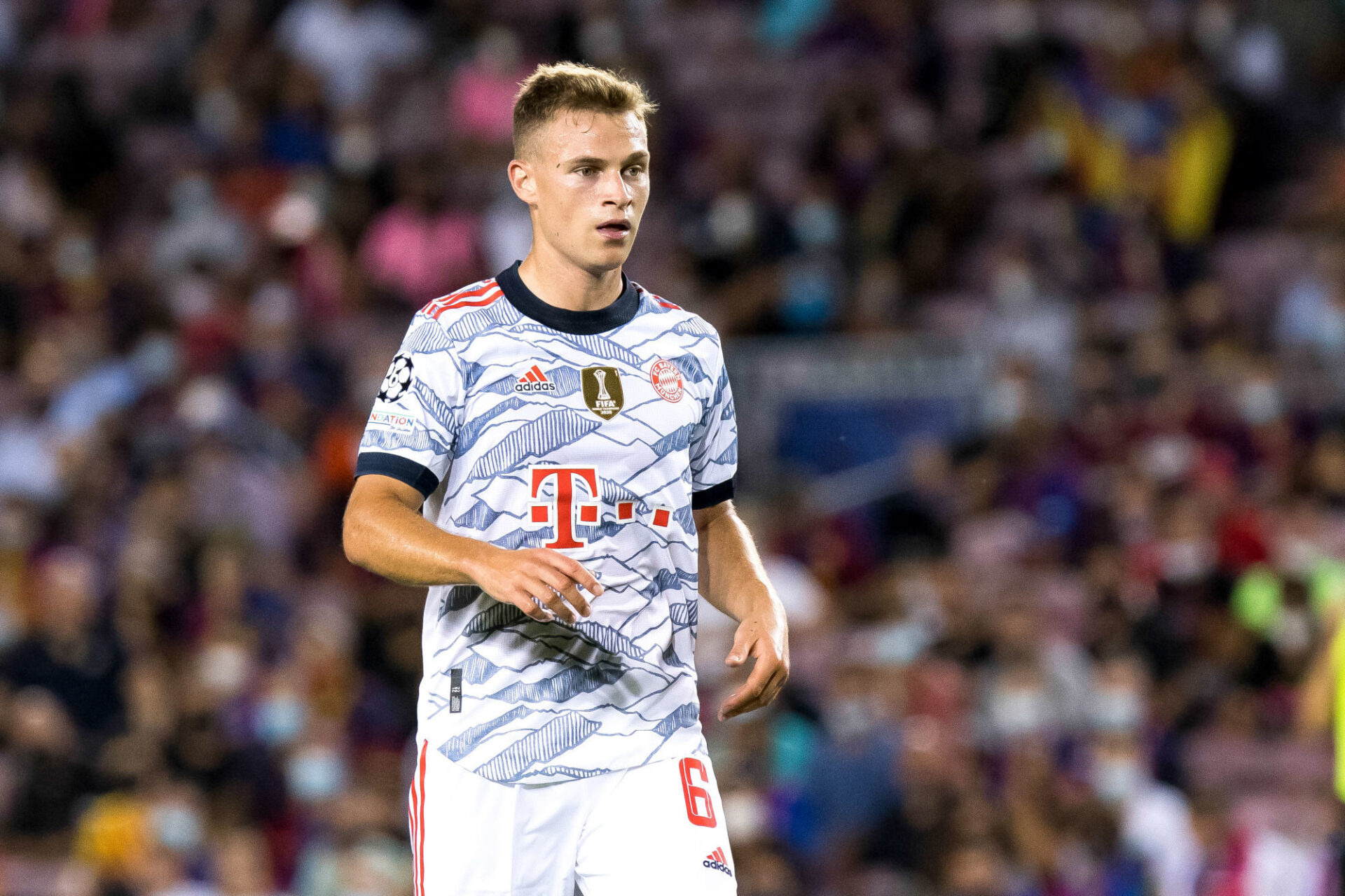 Joshua Kimmich, perfectionniste, a jugé que le Bayern avait fait des erreurs contre le Barça, malgré la nette victoire (3-0). Icon Sport