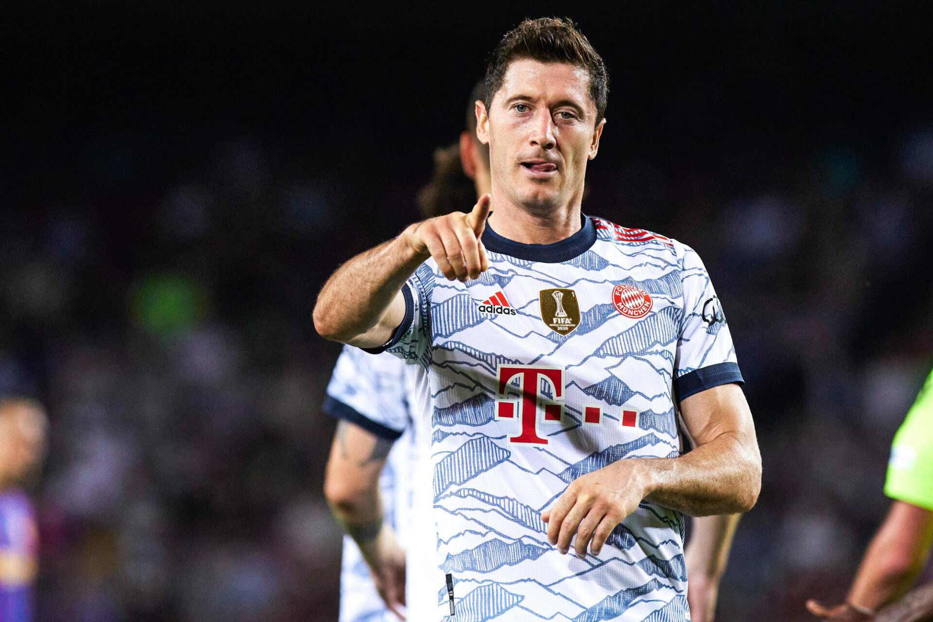 Robert Lewandowski, toujours là à la pointe de l'attaque du Bayern pour terroriser ses adversaires. Icon Sport