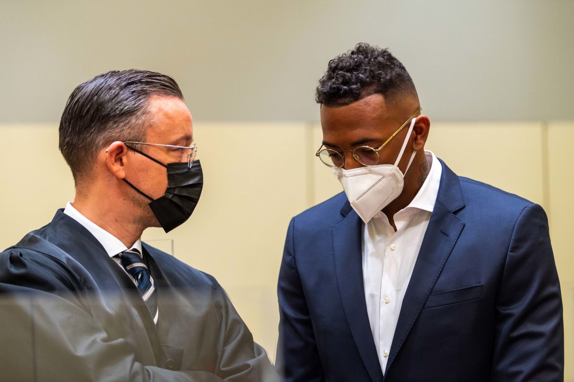 Jérôme Boateng lors de son procès. Icon Sport