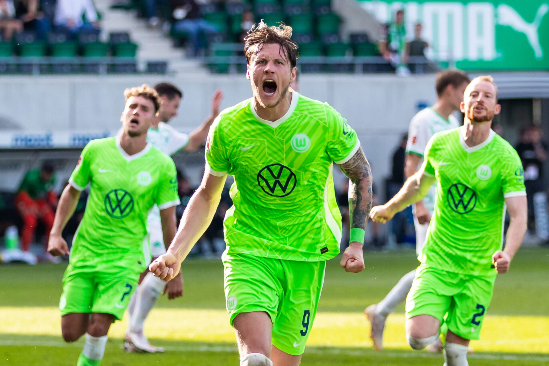 Après 4 victoires en 4 matchs, Wolfsburg se présente en leader de la Bundesliga au stade Pierre-Mauroy de Lille (iconsport)