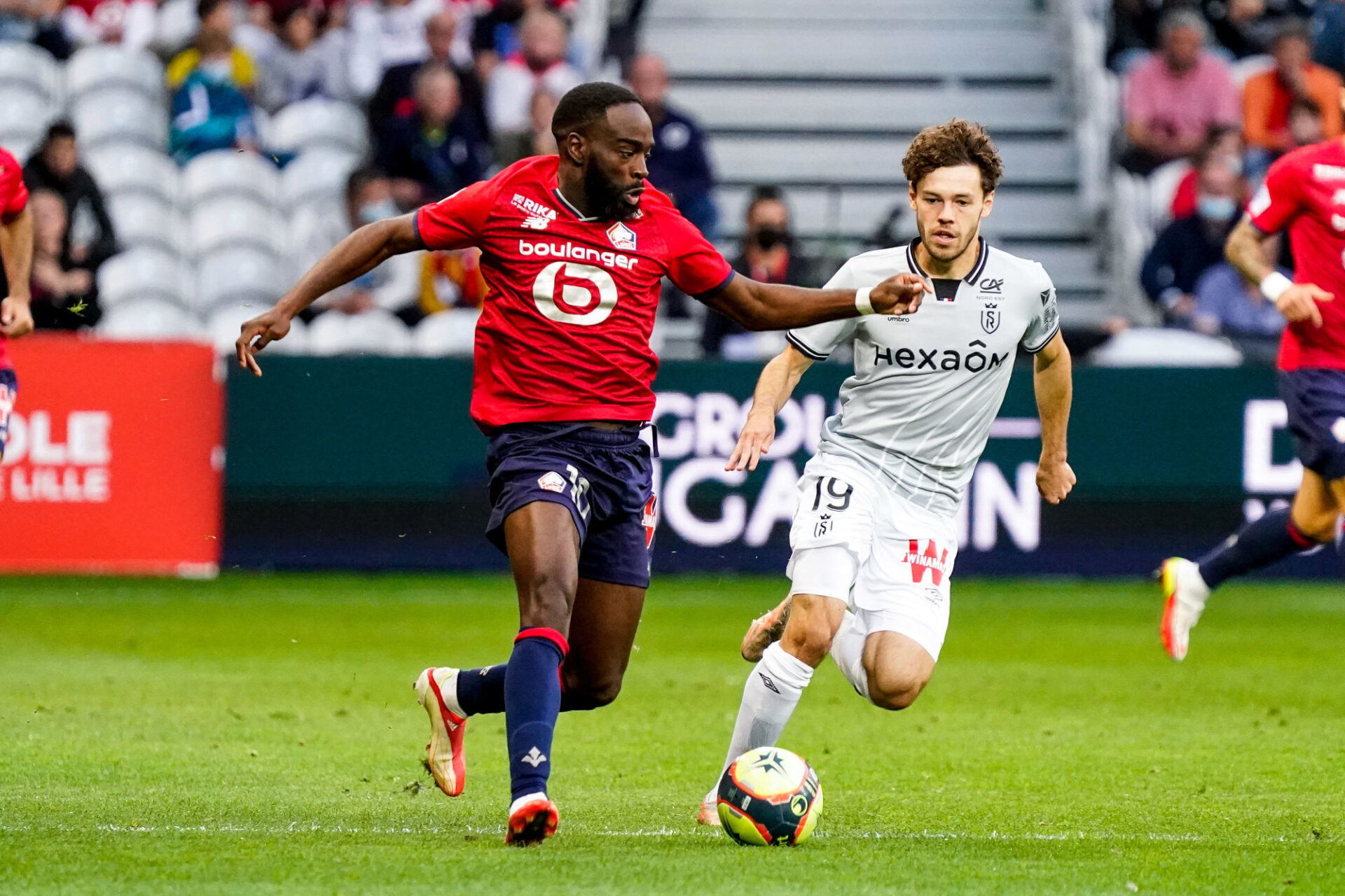 Le LOSC de Jonathan Ikoné dispute la deuxième journée de Ligue des champions contre le RB Salzbourg, mercredi 29 septembre. Icon Sport