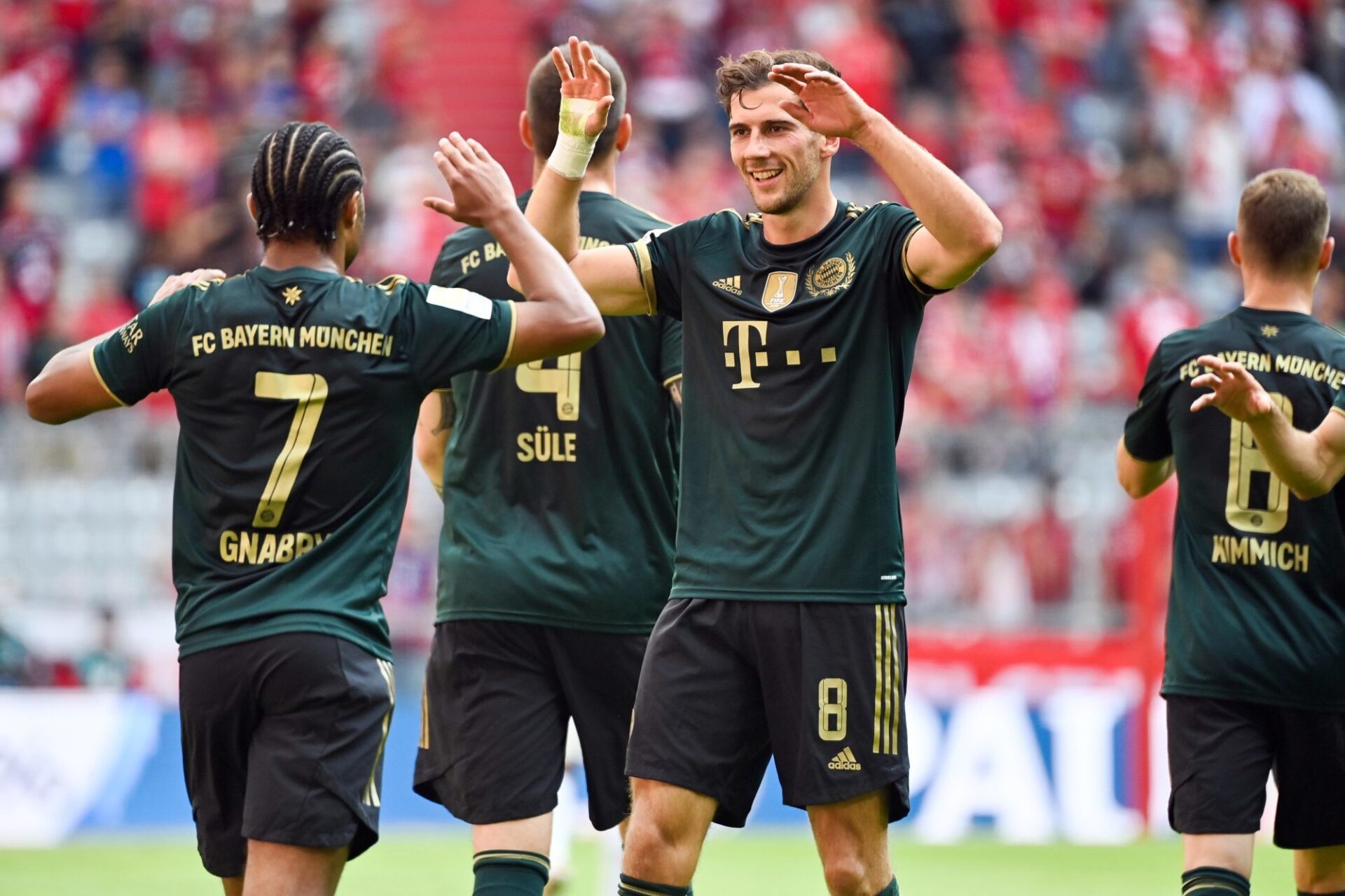 Le Bayern de Leon Goretzka et Serge Gnabry marche sur l'eau et sur ses adversaires depuis un mois. Icon Sport