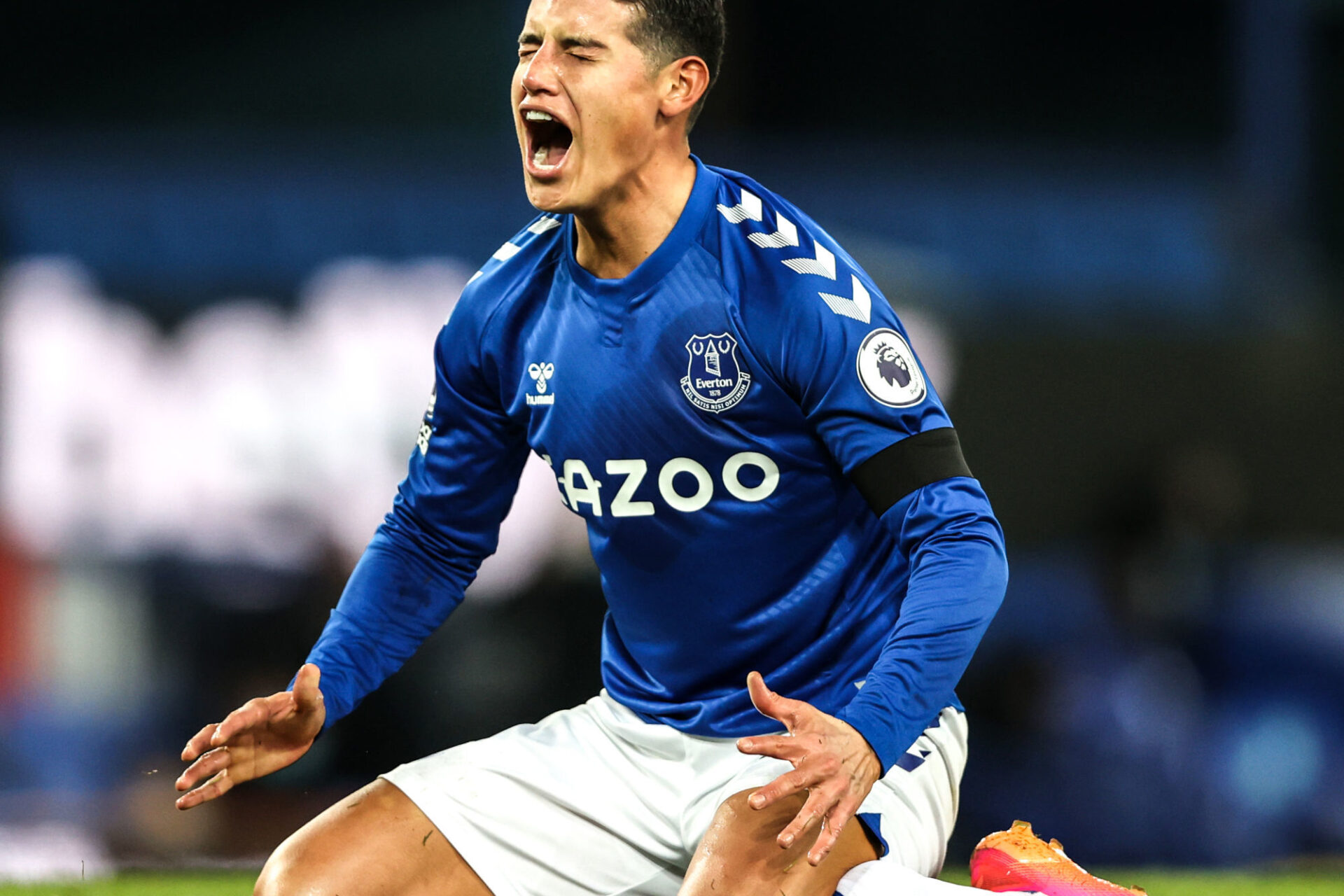 James Rodriguez était devenu indésirable à Everton. Icon Sport