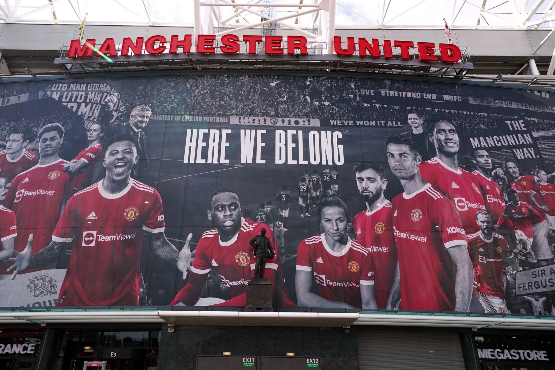 En Angleterre, il faudra se rendre à Old Trafford pour voir Ronaldo jouer ce week-end (IconSport)