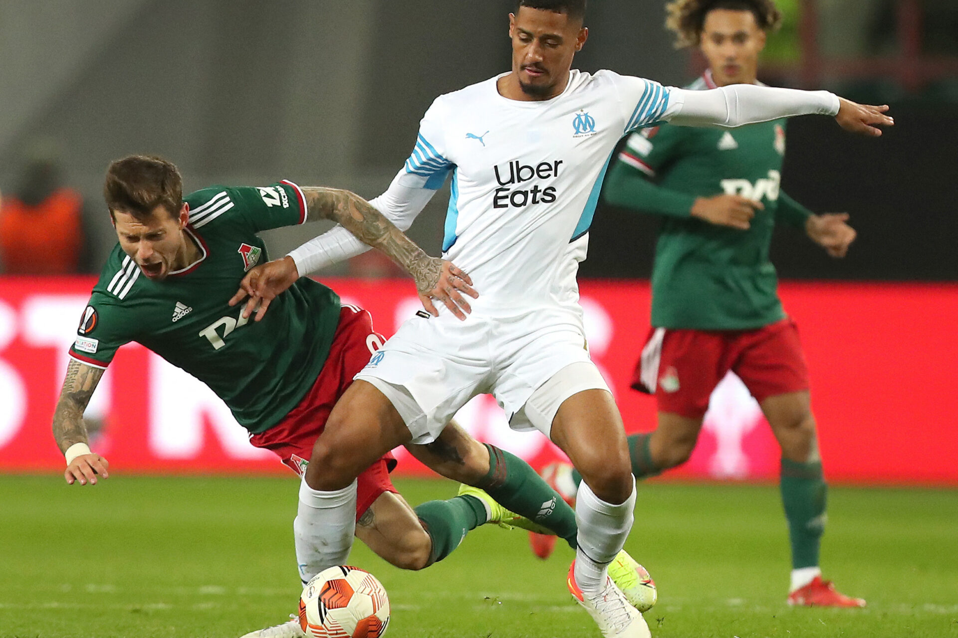 Pour sa première sortie européenne de la saison, l'OM n'a pu faire mieux que nul sur le terrain du Lokomotiv Moscou (iconsport)