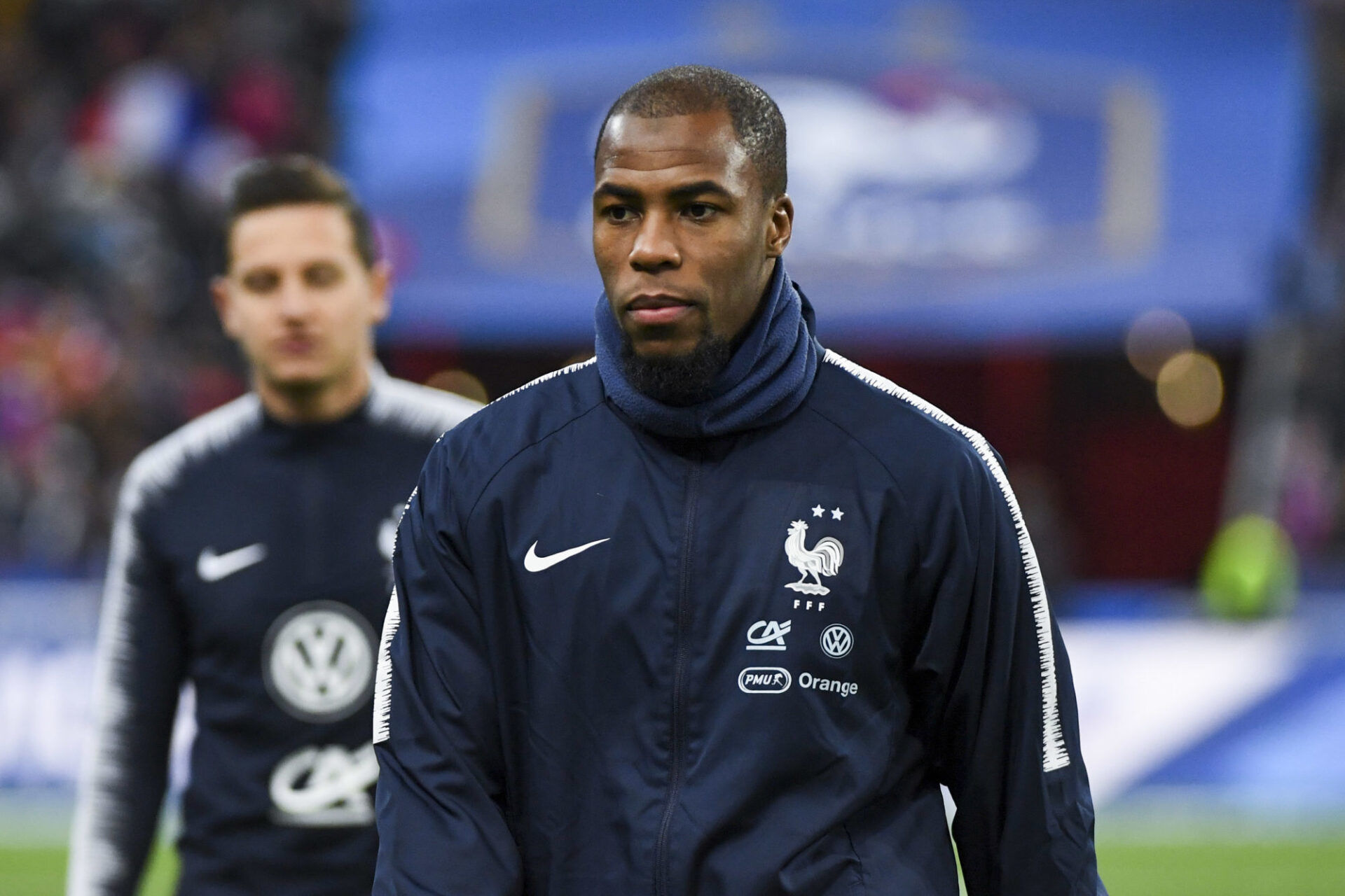 Djibril Sidibé n'a plus été appelé en équipe de France depuis octobre 2019. Icon Sport