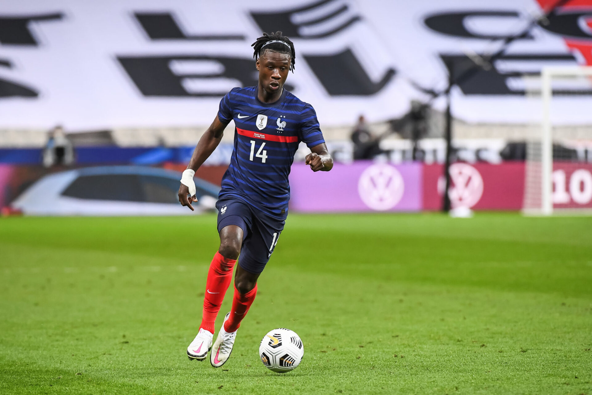 Eduardo Camavinga veut retrouver l'équipe de France et participer à la Coupe du monde 2022. Icon SPort