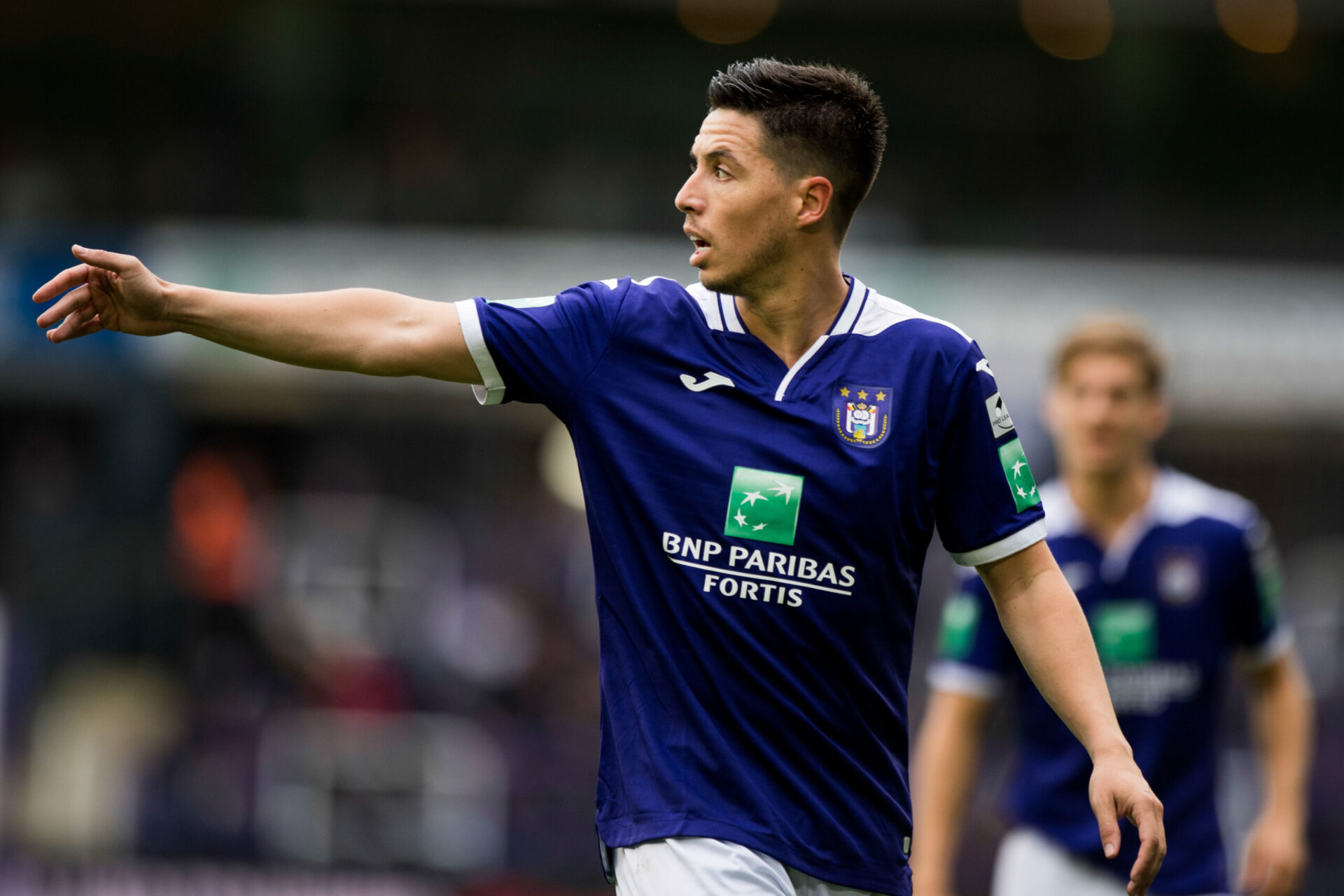 Samir Nasri sous le maillot d'Anderlecht (iconsport)