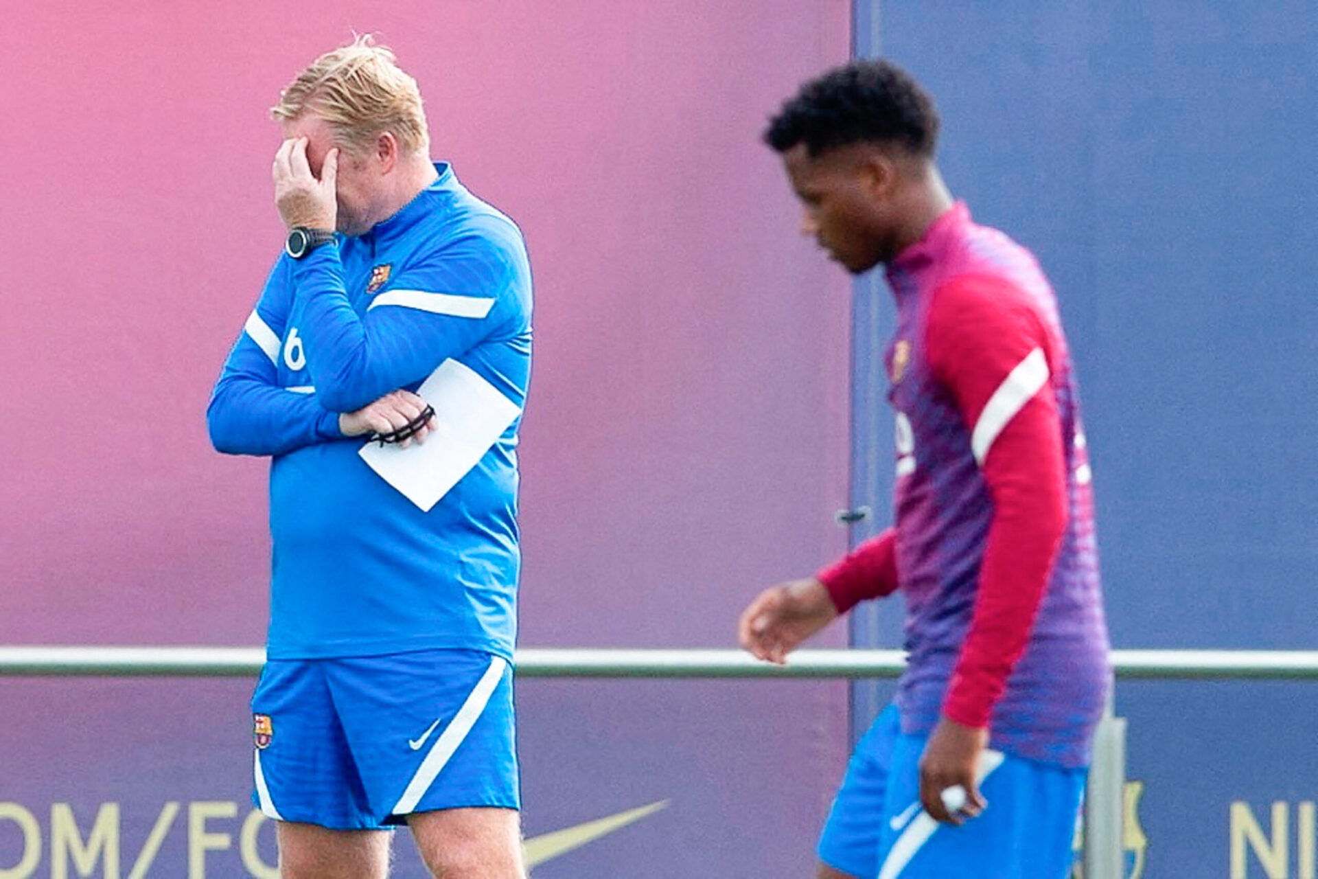 La situation de Ronald Koeman au FC Barcelone commence à être insoutenable. Icon Sport