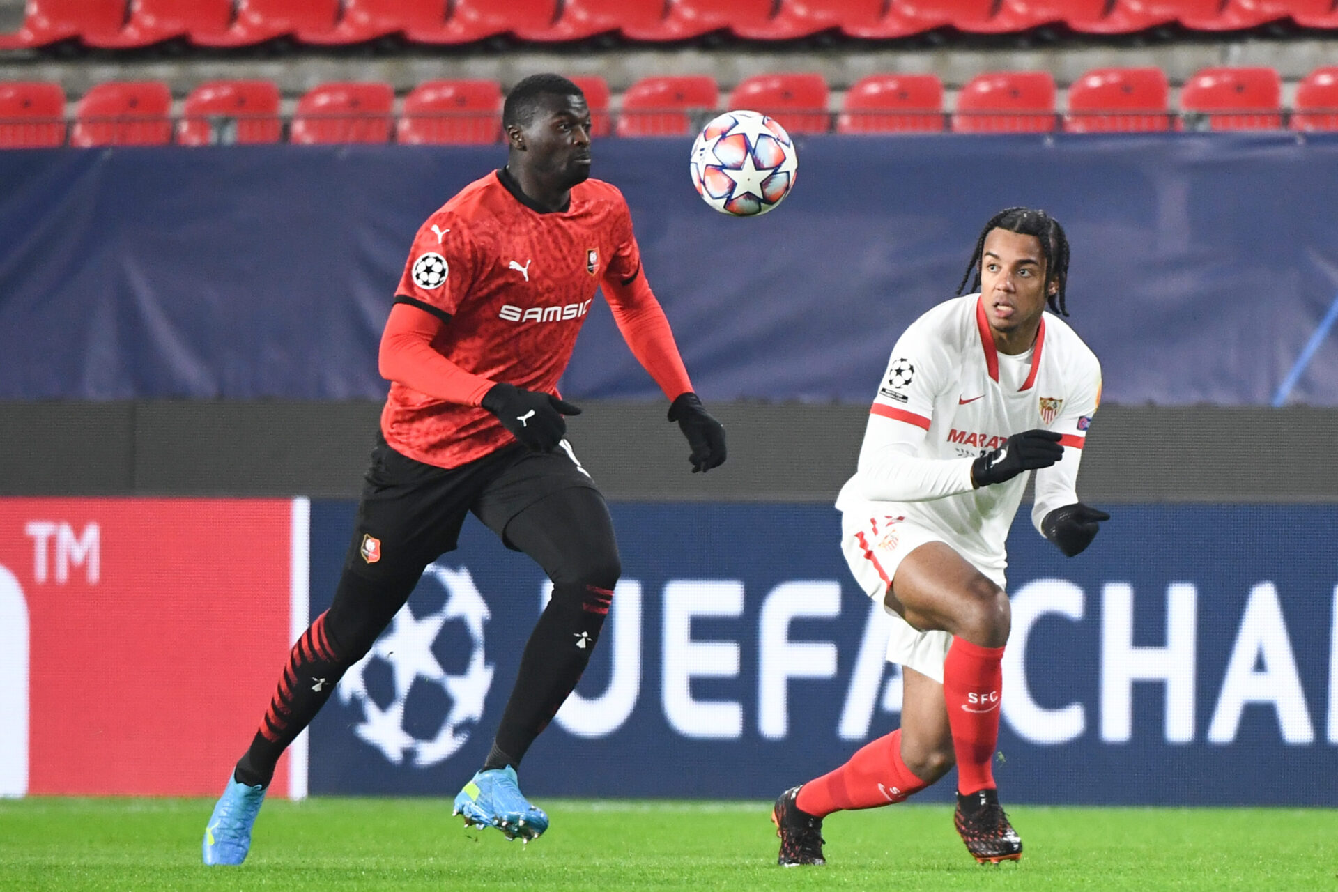 M'Baye Niang n'est plus apparu avec Rennes depuis le mois de janvier (iconsport)