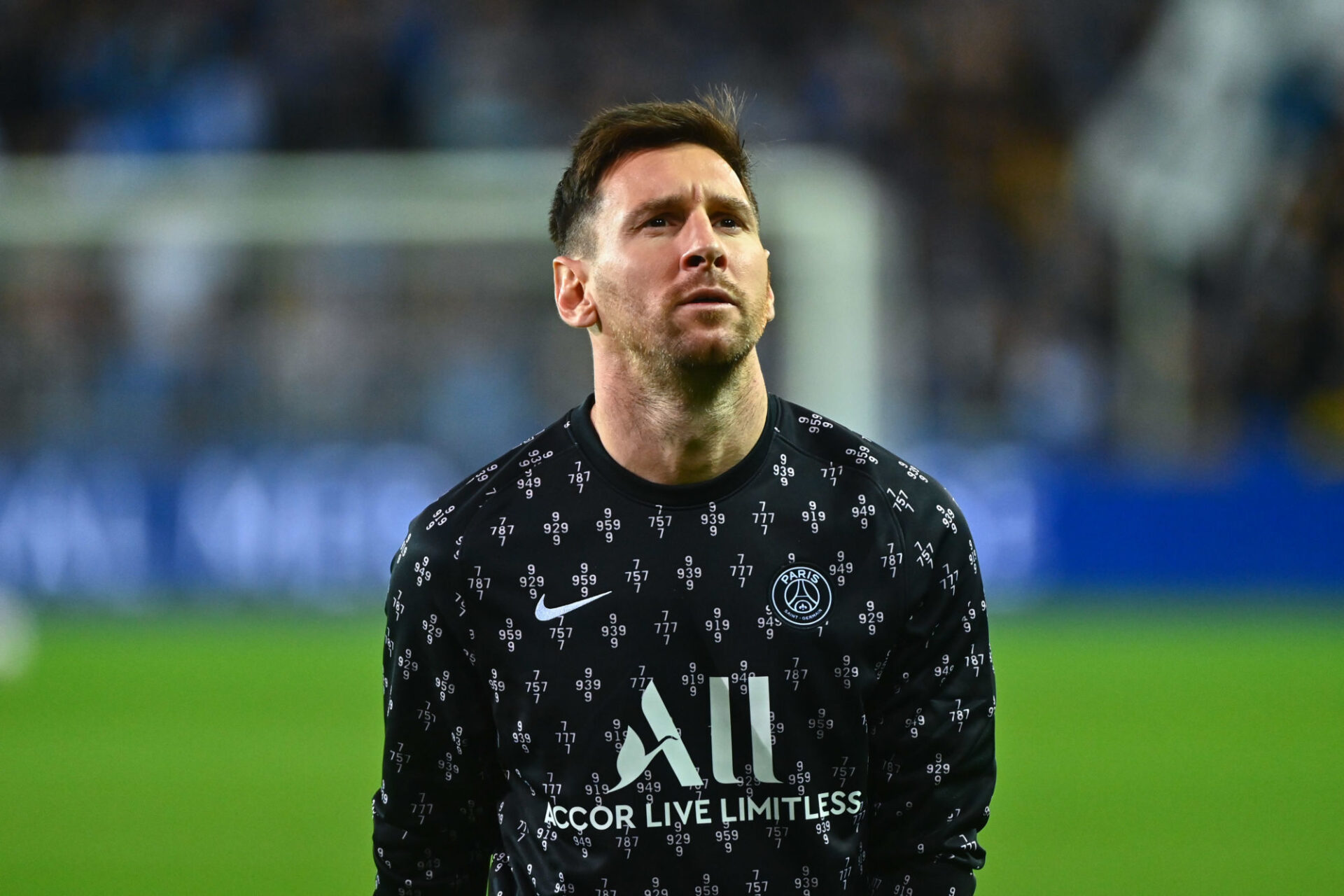 Lionel Messi sous le maillot parisien (iconsport)
