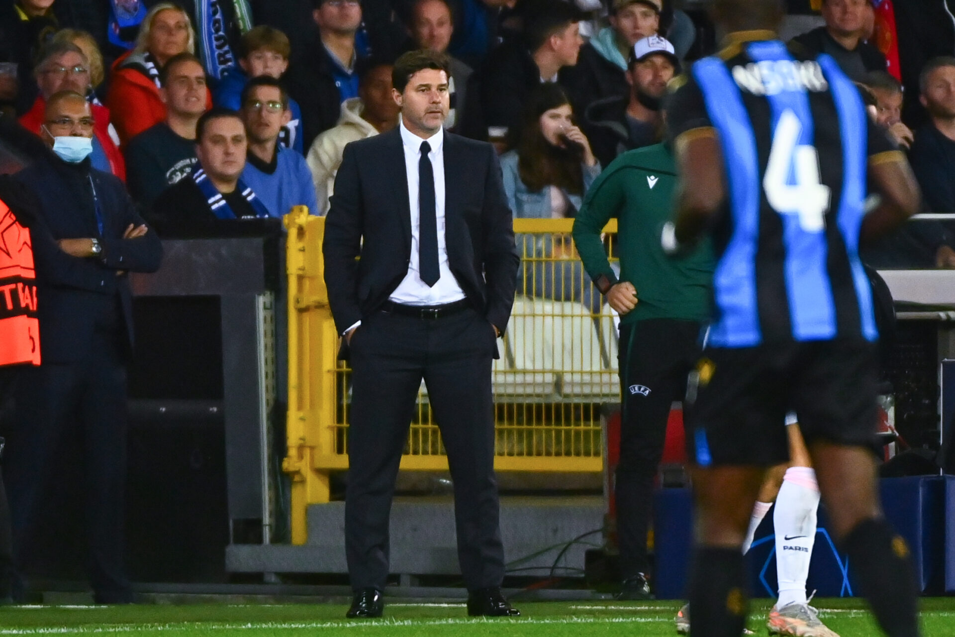 Mauricio Pochettino sur le banc parisien (iconsport)