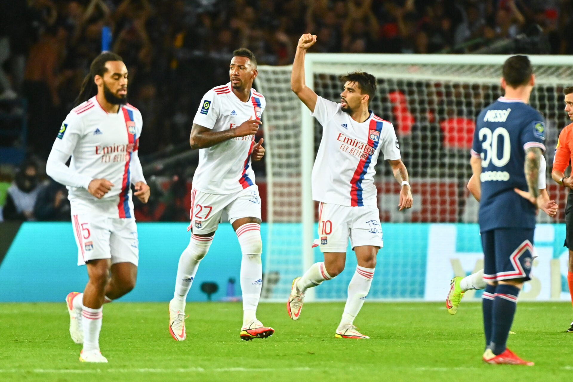 Lucas Paqueta buteur à la 54e minute (IconSport)