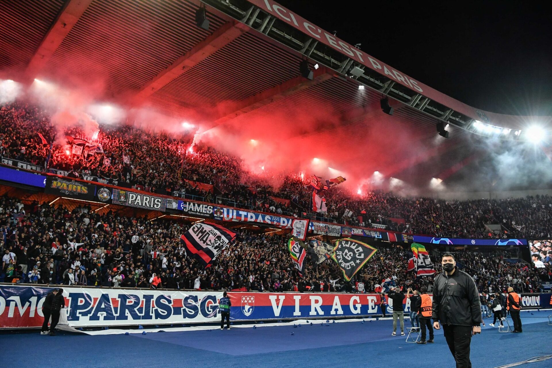 Le Parc des Princes est plein à craquer pour ce choc entre le PSG et Manchester City (iconsport)