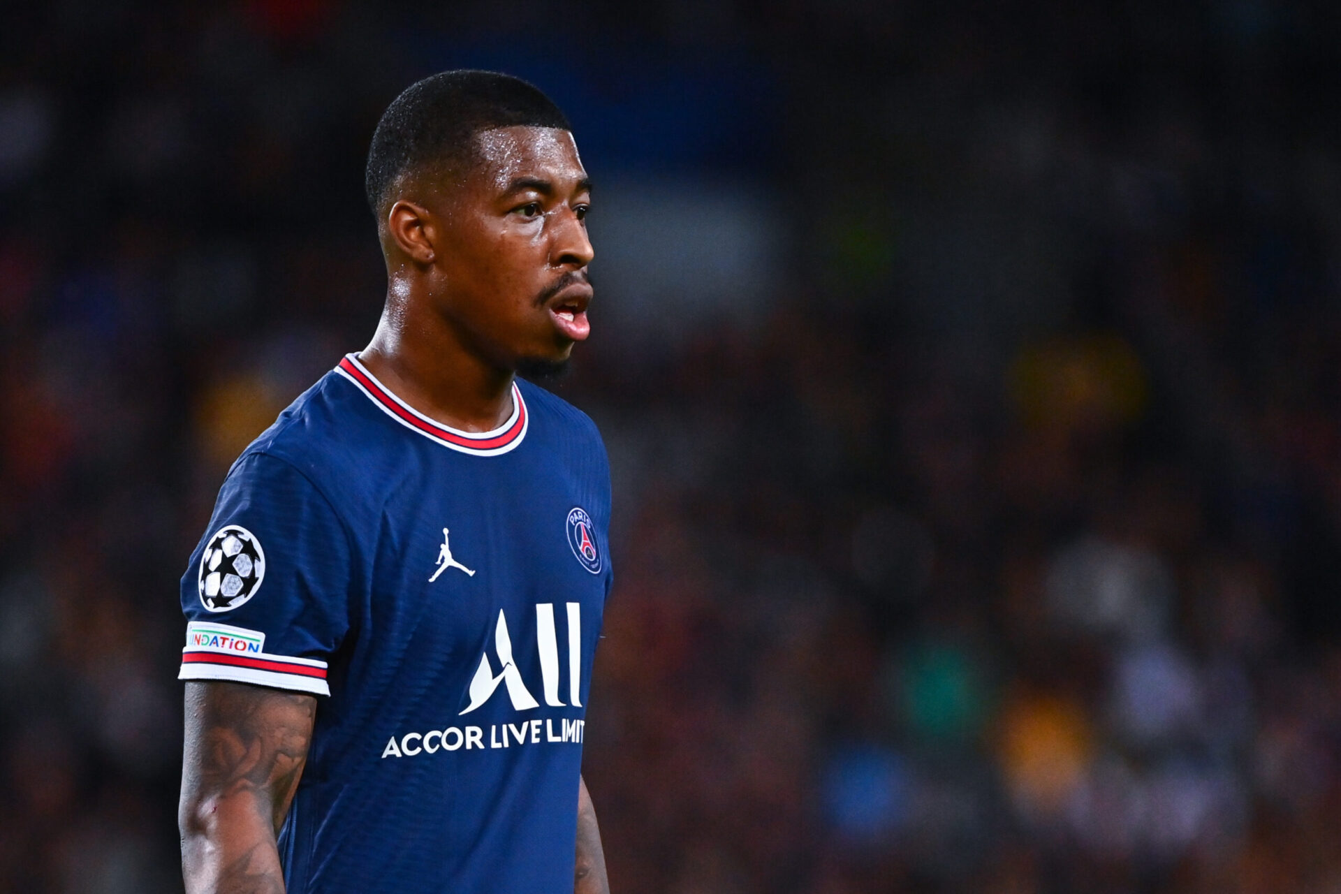 Presnel Kimpembe lors du match face à Manchester City (iconsport)