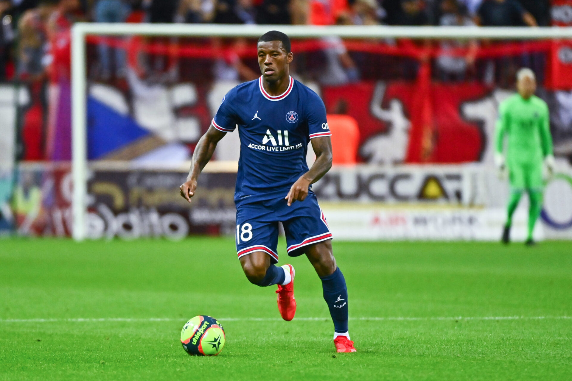 Arrivé libre, Georginio Wijnaldum s'est engagé au PSG en mai dernier (iconsport)