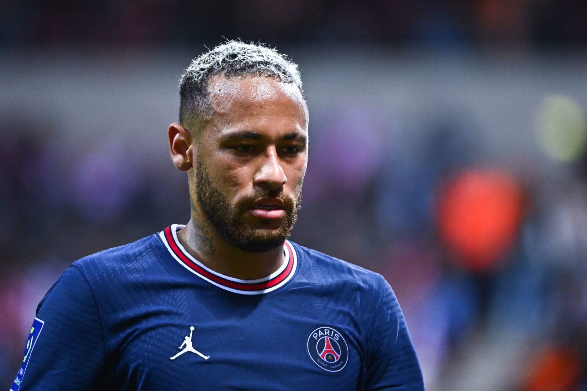 Neymar &agrave; l'entra&icirc;nement avec le Paris Saint-Germain (IconSport)