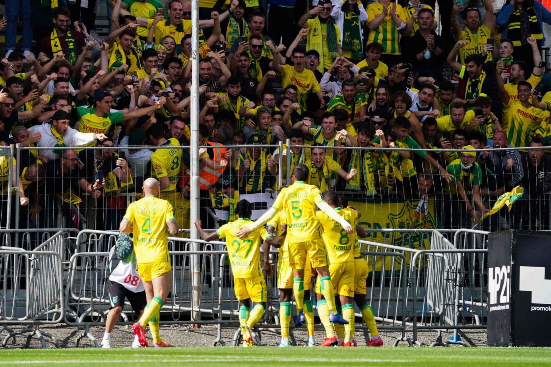 Nantes a fait valser Angers (1-4) à l'extérieur. Icon Sport
