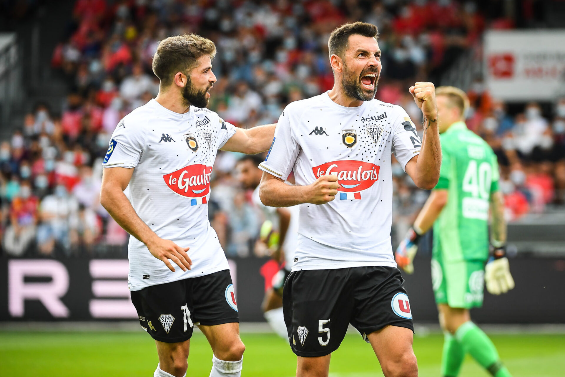 Thomas Mangani a permis à Angers de récolter un match nul à Brest. Icon Sport