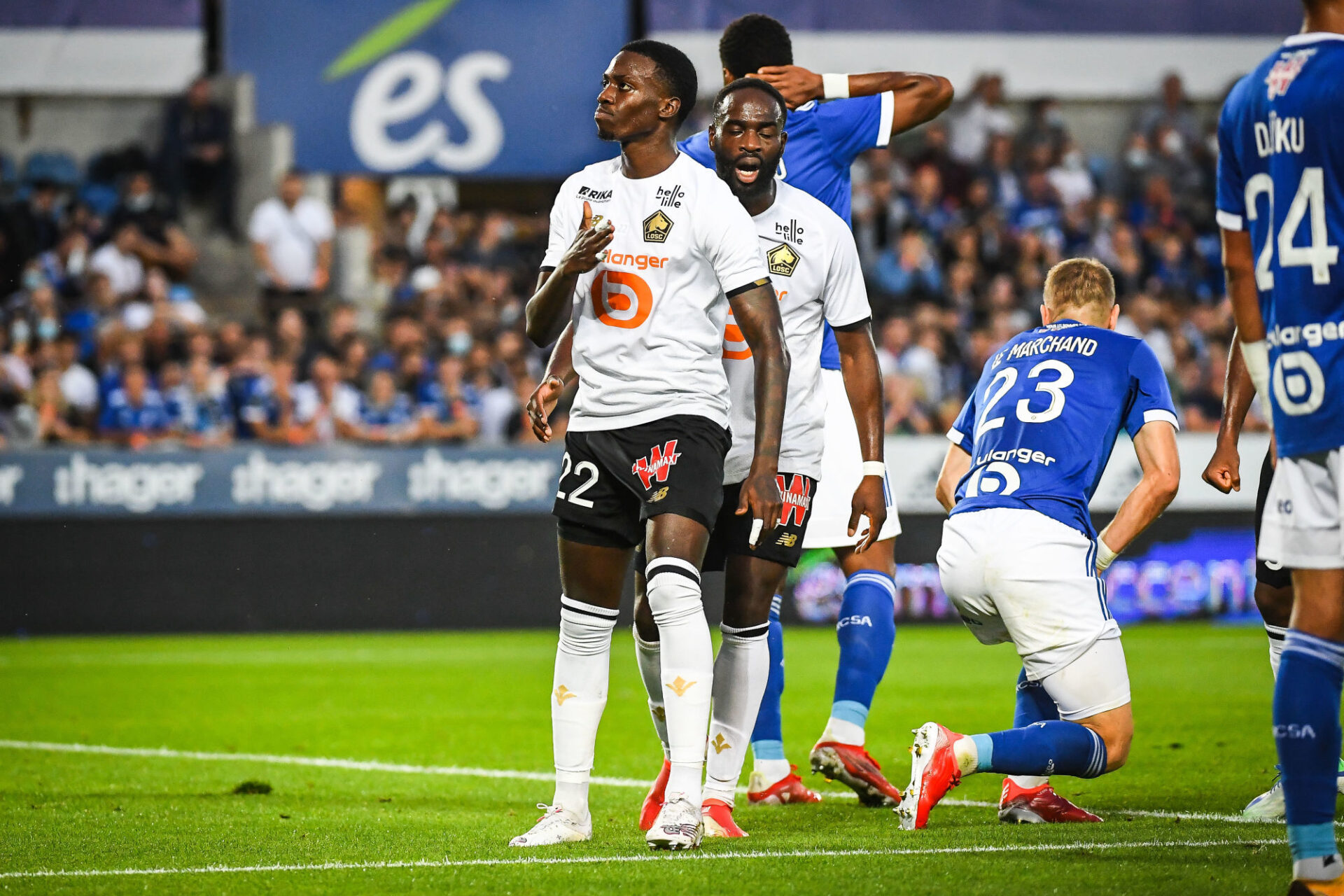 Timothy Weah était inarrêtable contre Strasbourg ce samedi 25 septembre. Icon Sport