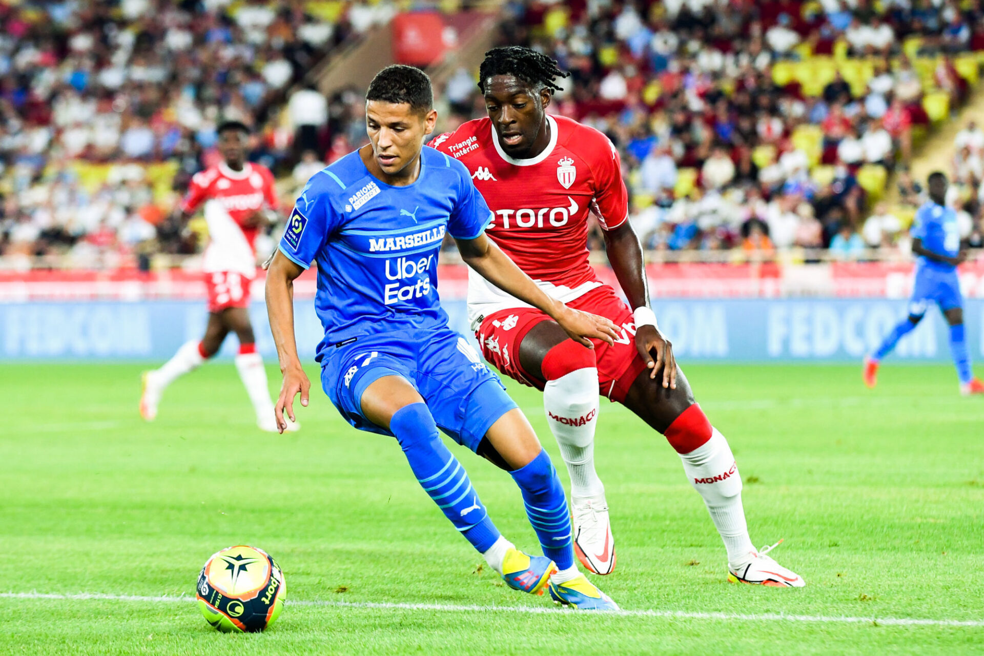 Amine Harit a été titularisé par Jorge Sampaoli dès son arrivée à Marseille. Icon Sport