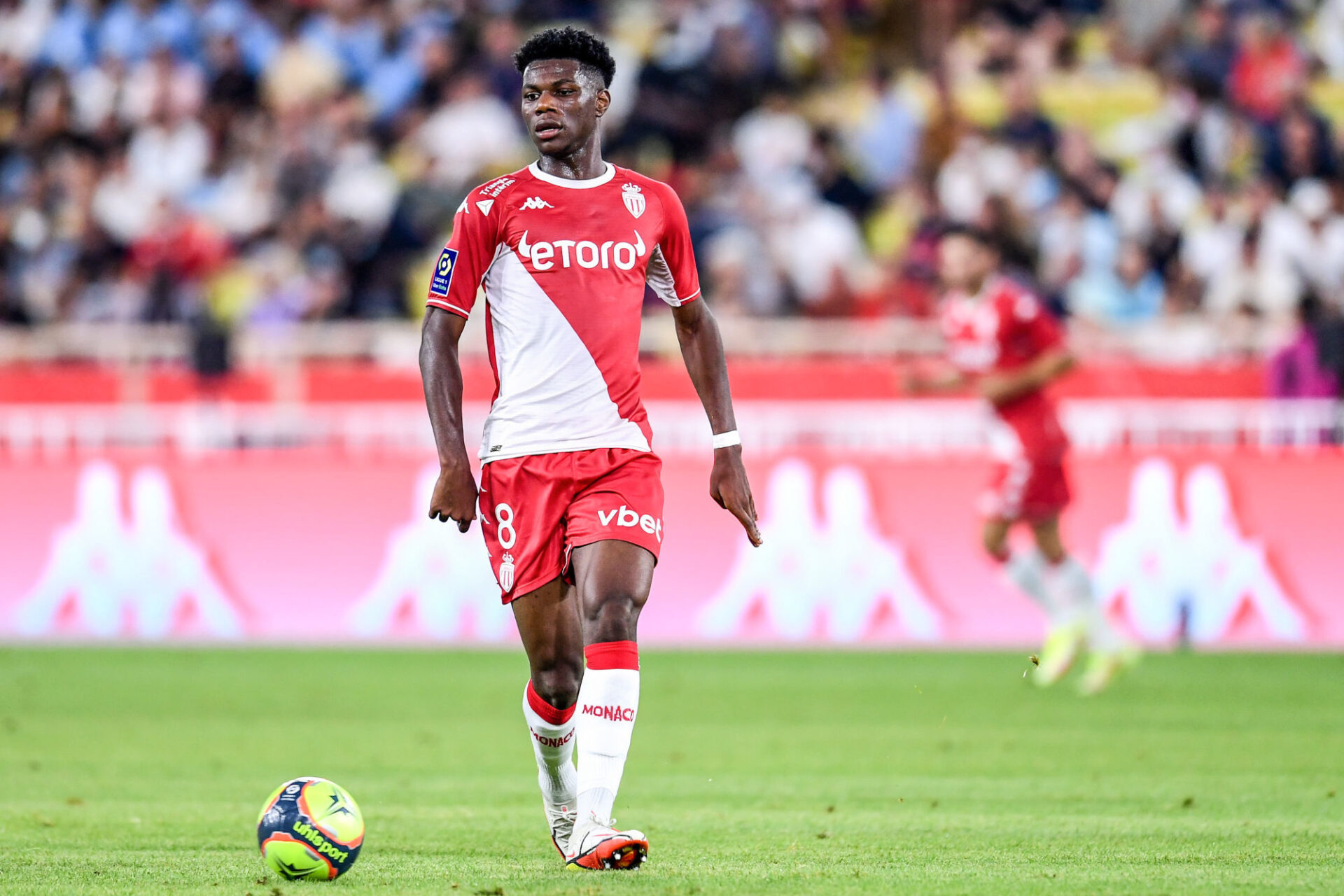 Très en vue avec l'équipe de France, Aurélien Tchouaméni a vcu un dur retour à la réalité avec Monaco contre l'OM. Icon SPort