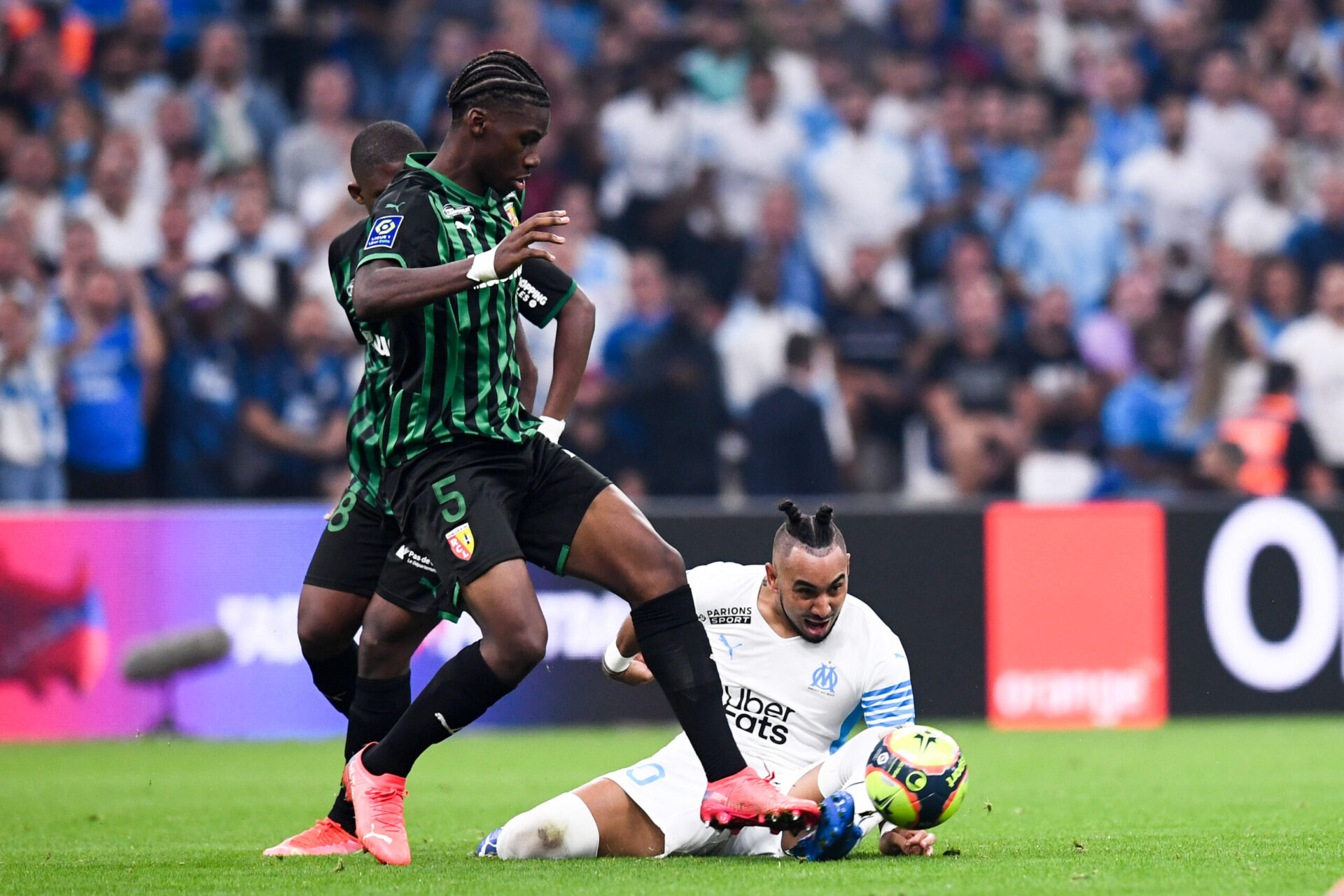 Après la pause, Lens subit puis retrouve un second souffle pour prendre de nouveau l'avantage sur l'OM (iconsport)