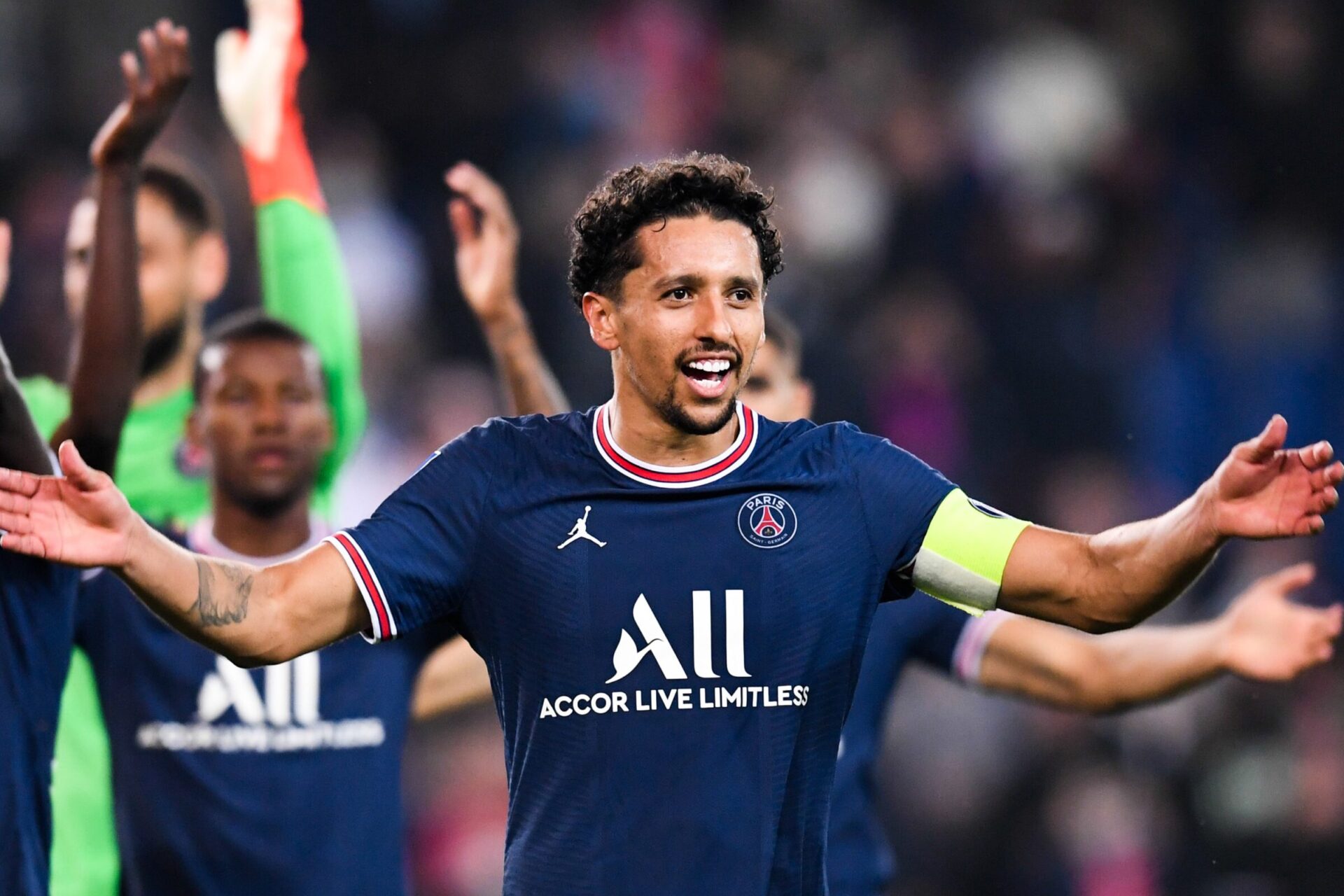 Marquinhos se sent bien à Paris et ne voulait donc pas partir (iconsport)