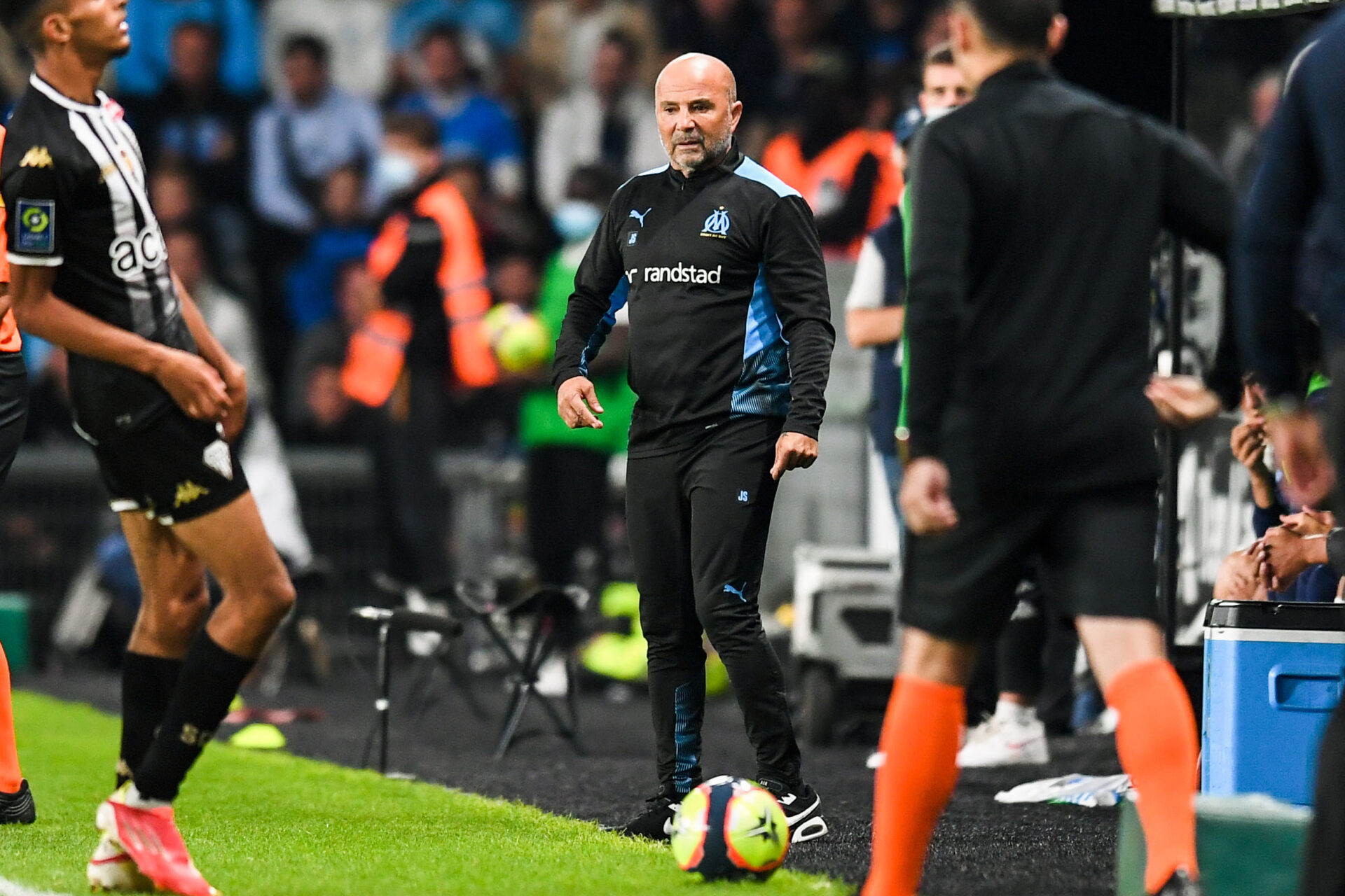 Jorge Sampaoli sur le banc marseillais (iconsport)