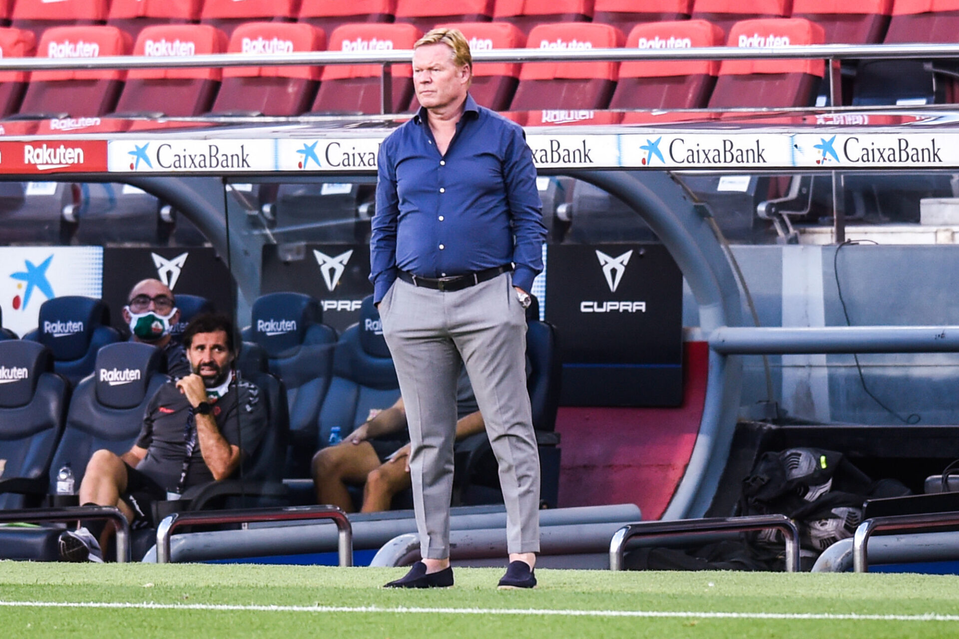 Ronald Koeman a tremblé pour son poste en fin de saison dernière. Icon Sport