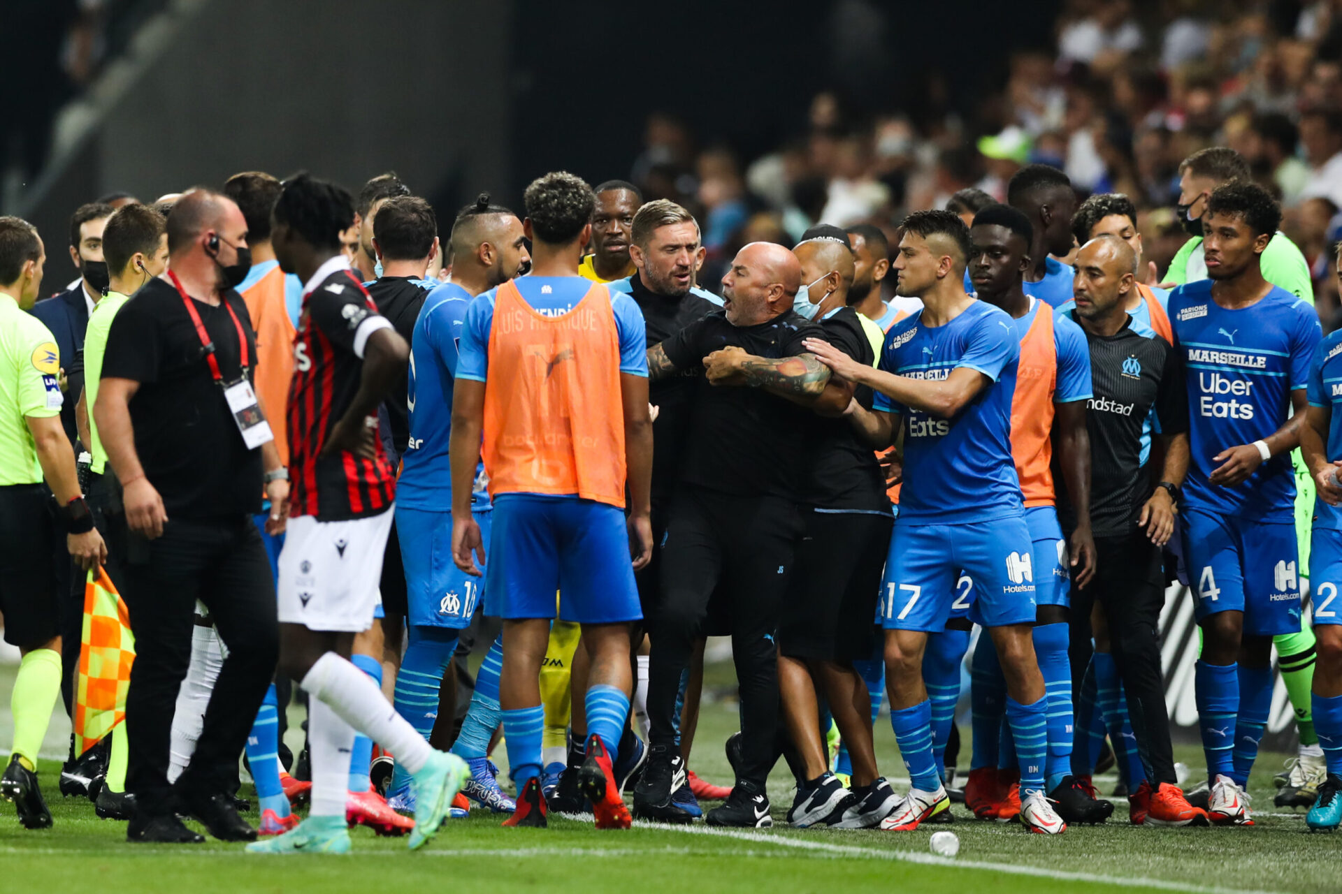 Nice - Marseille, les sanctions sont tomb&eacute;es (IconSport)