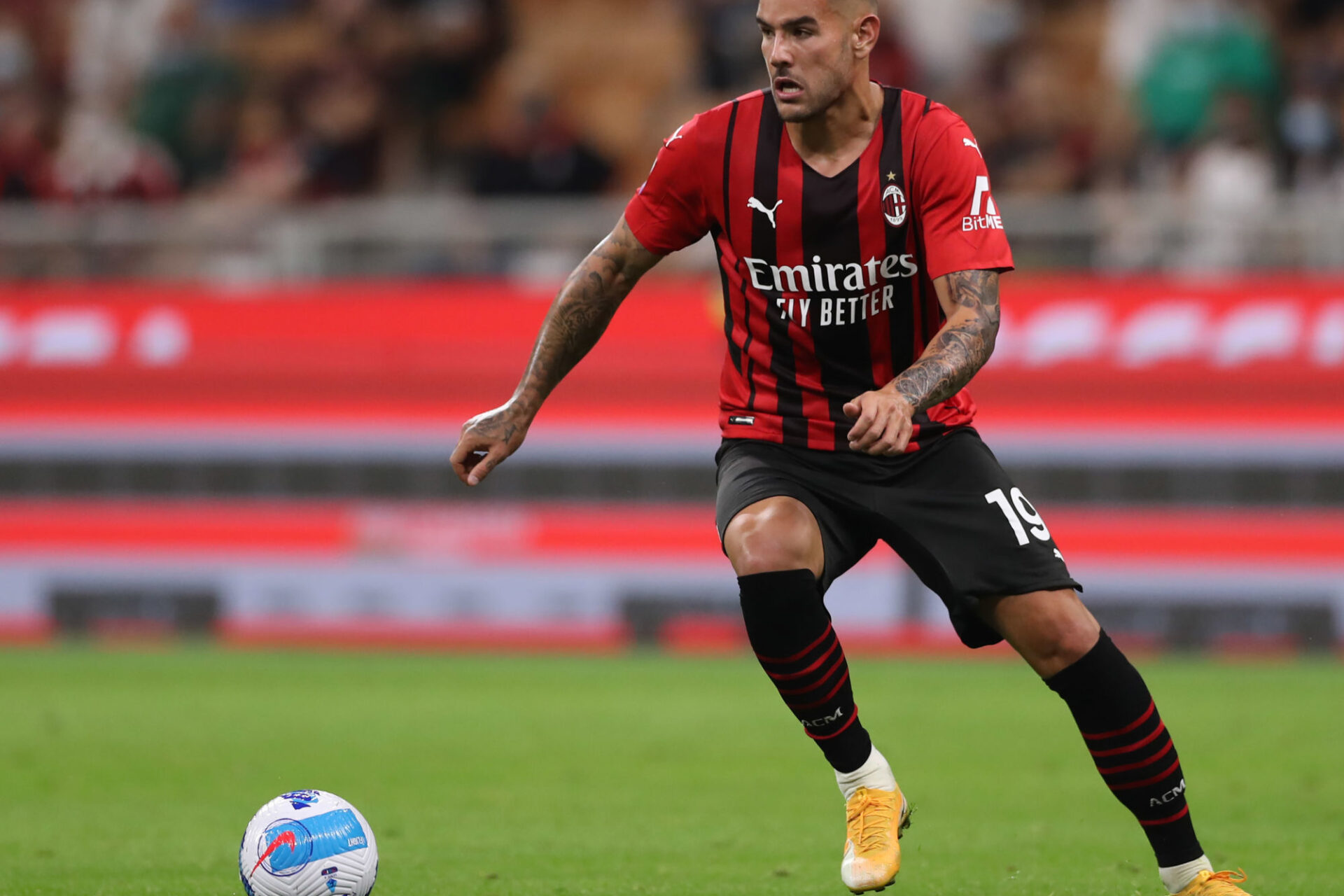 Theo Hernandez s'est imposé comme l'un des meilleurs latéraux gauches de Serie A à l'AC Milan. Icon Sport