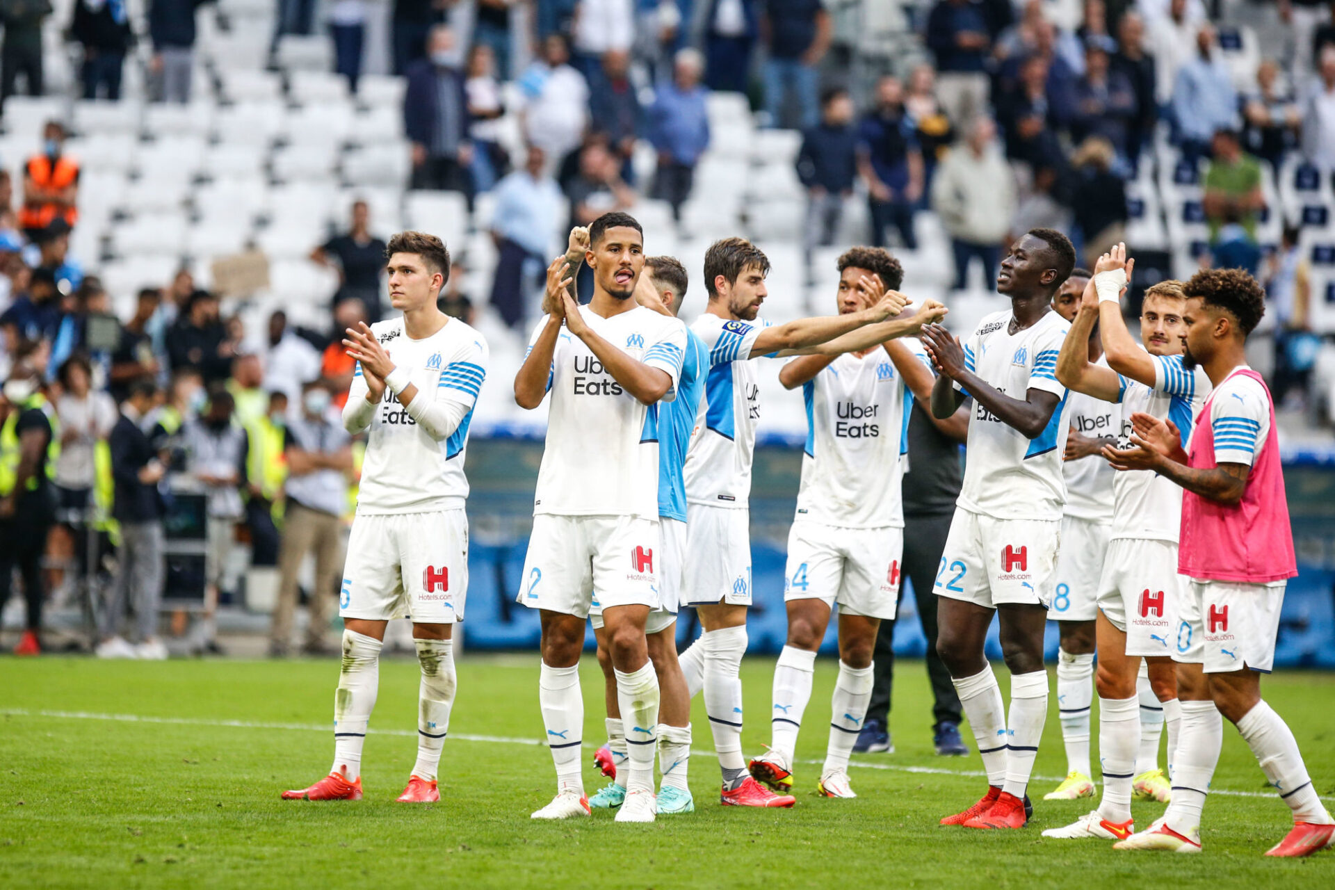 L'OM ravit ses supporters, et cela se voit dans le nombre de spectateurs présents au Vélodrome depuis le début de la saison. Icon Sport