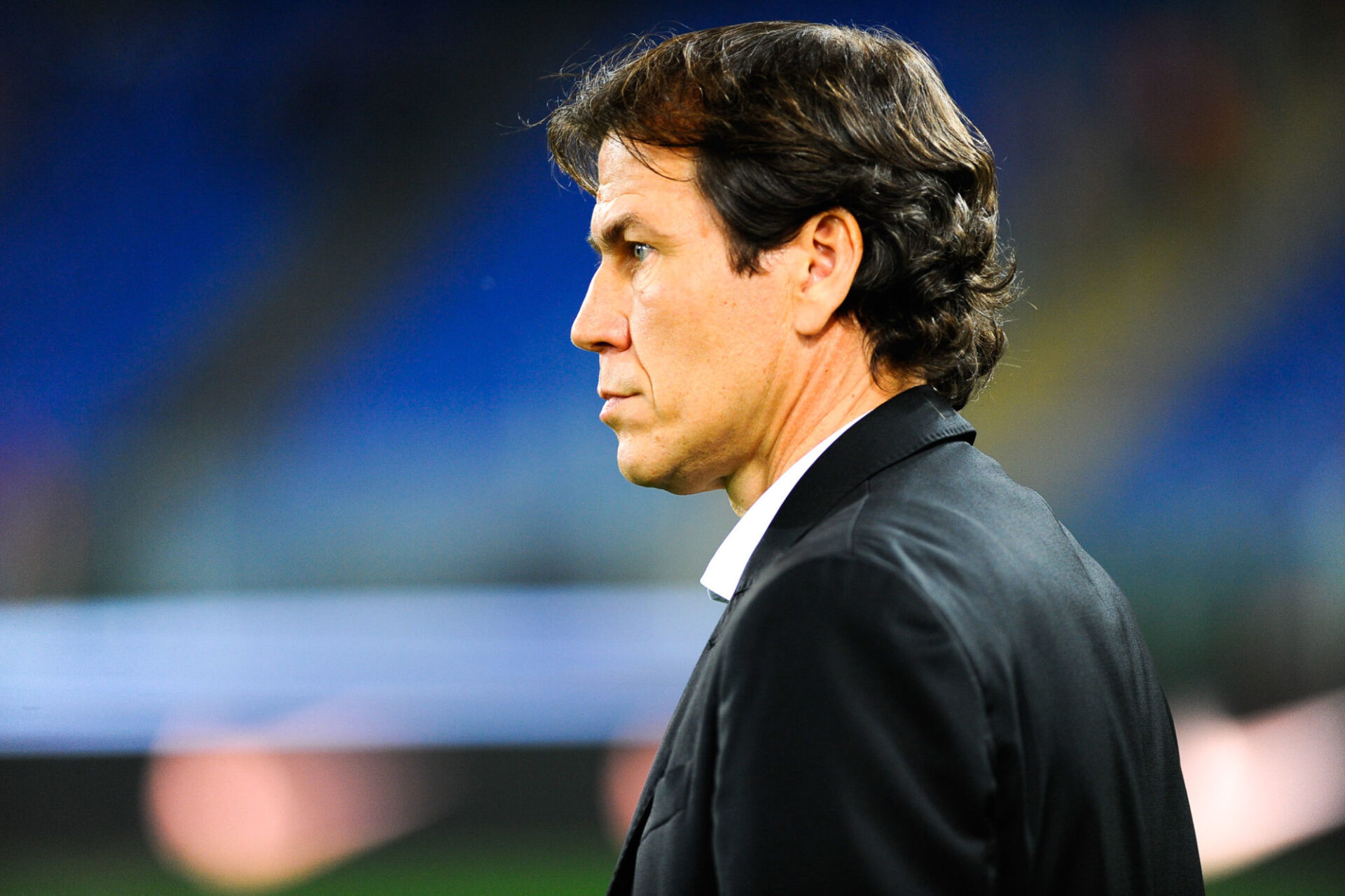 Rudi Garcia sur le banc de l'AS Roma en 2016. Icon Sport