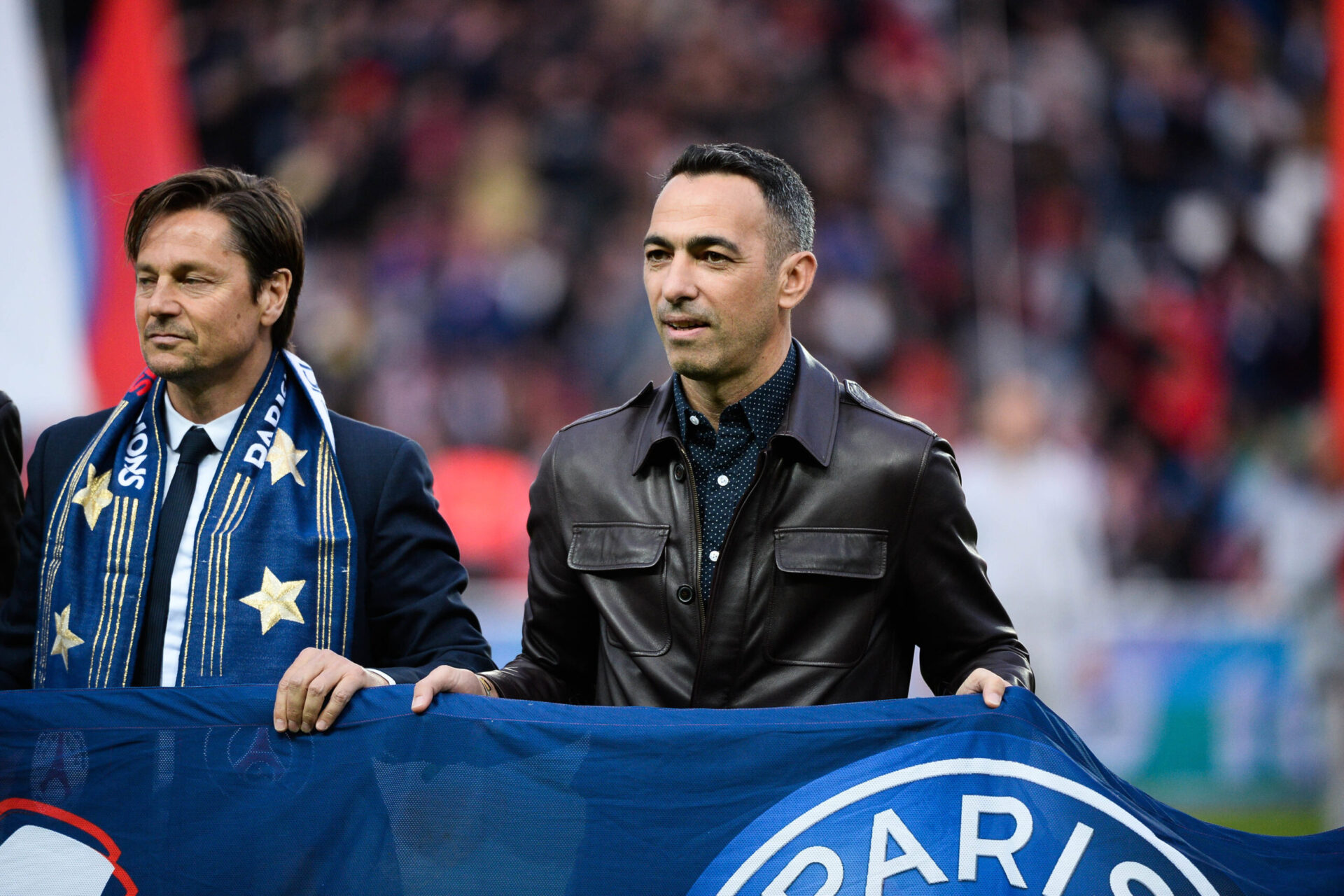 Youri Djorkaeff au Parc des Princes (iconsport)