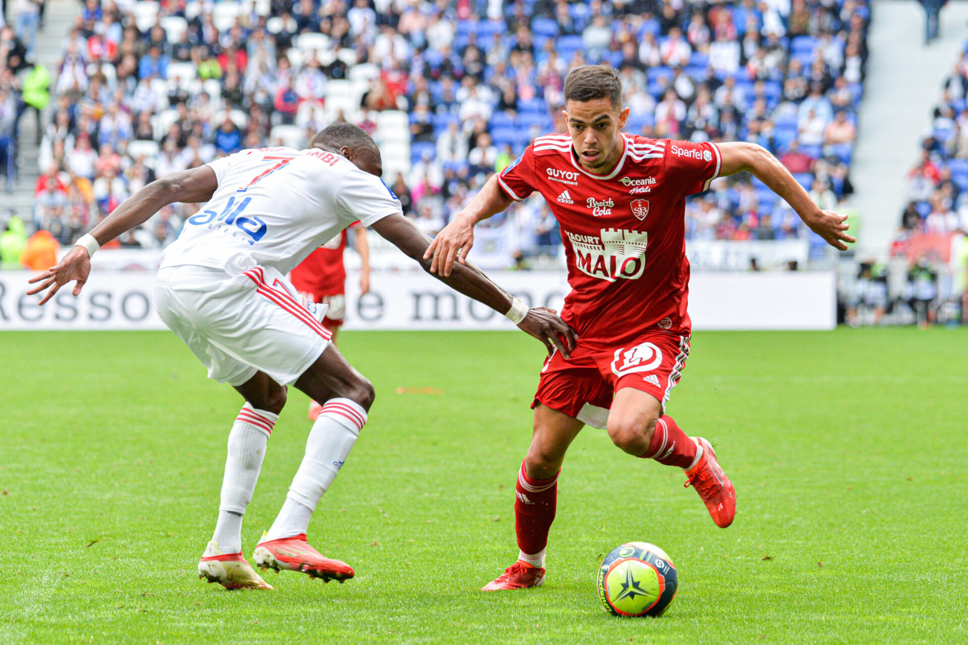 Faivre a été décisif à trois reprises sur les quatre matches disputés avec le Stade Brestois cette saison. Icon Sport