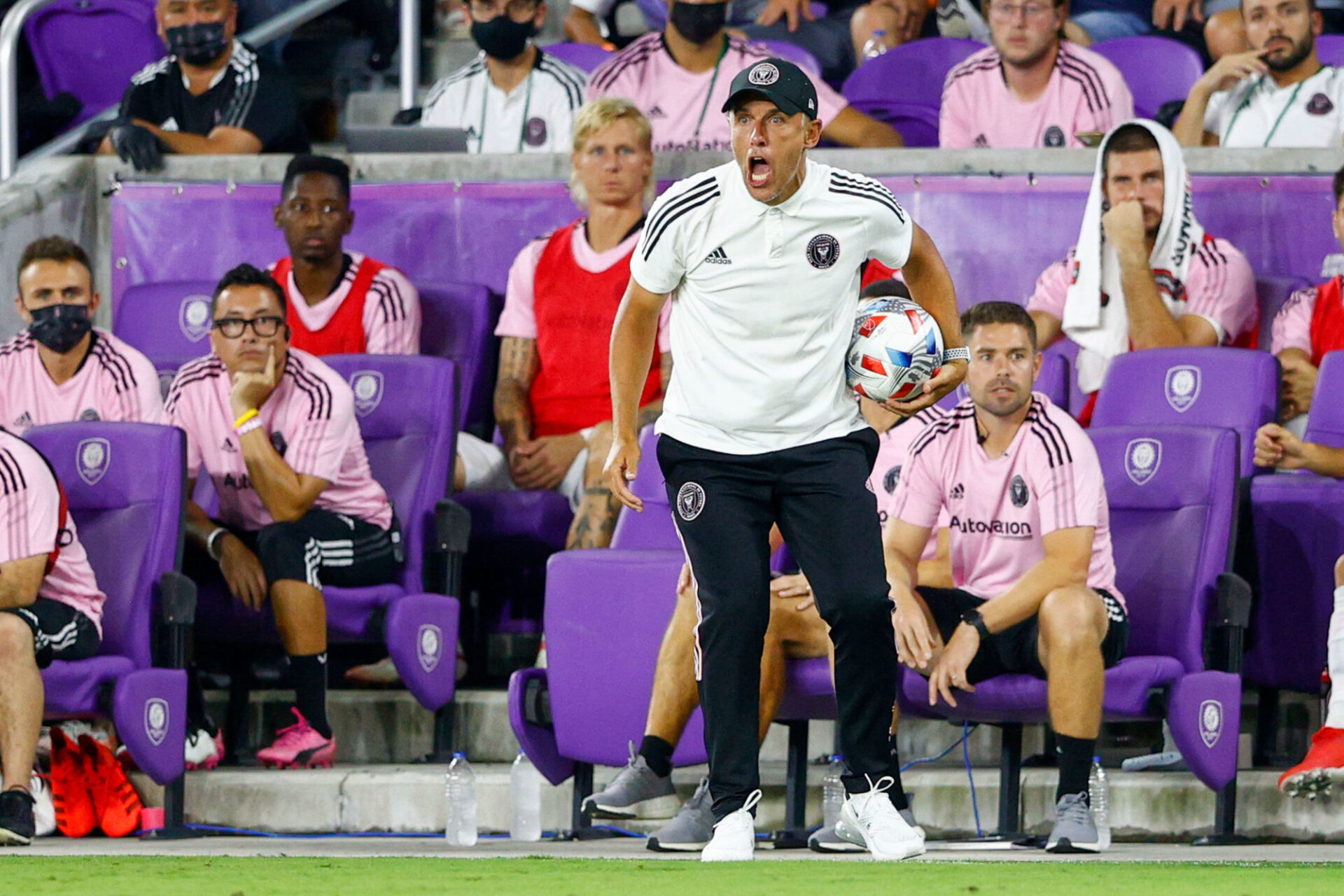 Phil Neville est l'entraîneur de l'Inter Miami depuis janvier 2021. Icon Sport