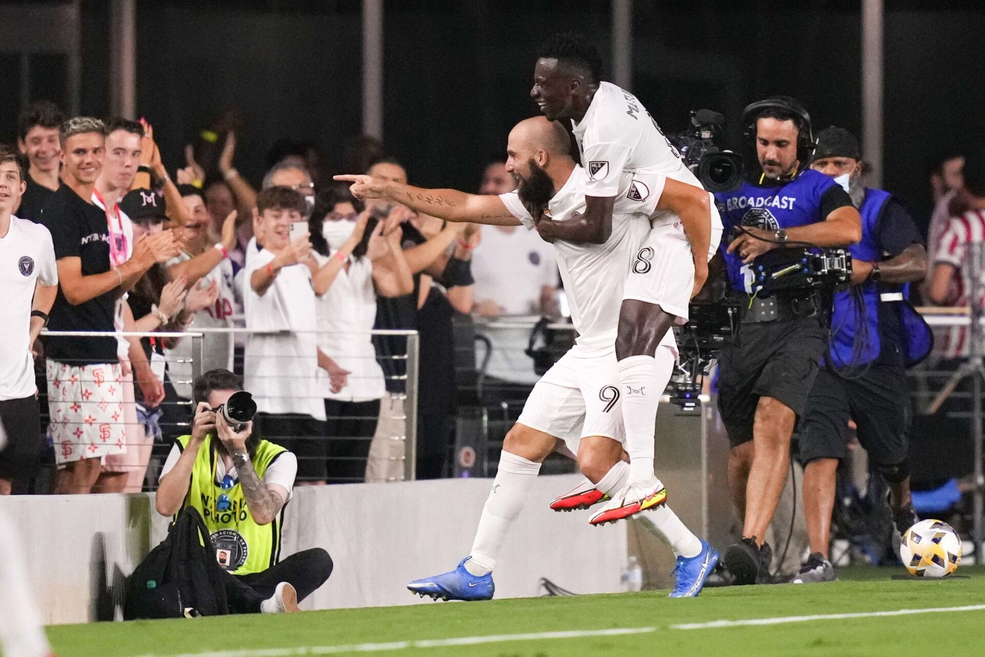 Gonzalo Higuain et Blaise Matuidi évoluent ensemble à l'Inter Miami. Icon Sport