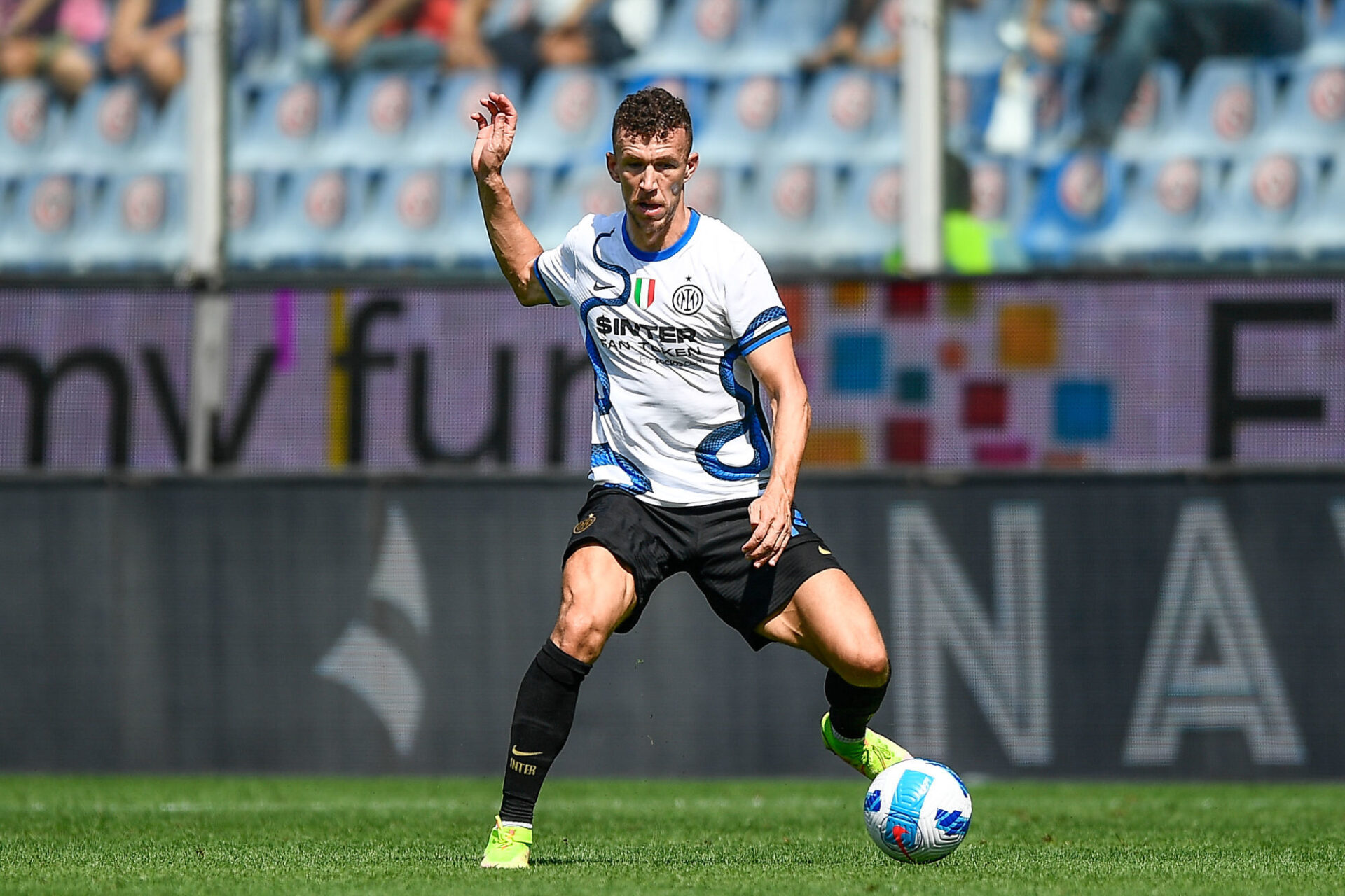 Ivan Perišić et l'Inter tenteront de faire vriller le Real Madrid ce mercredi 15 septembre. Icon SPort