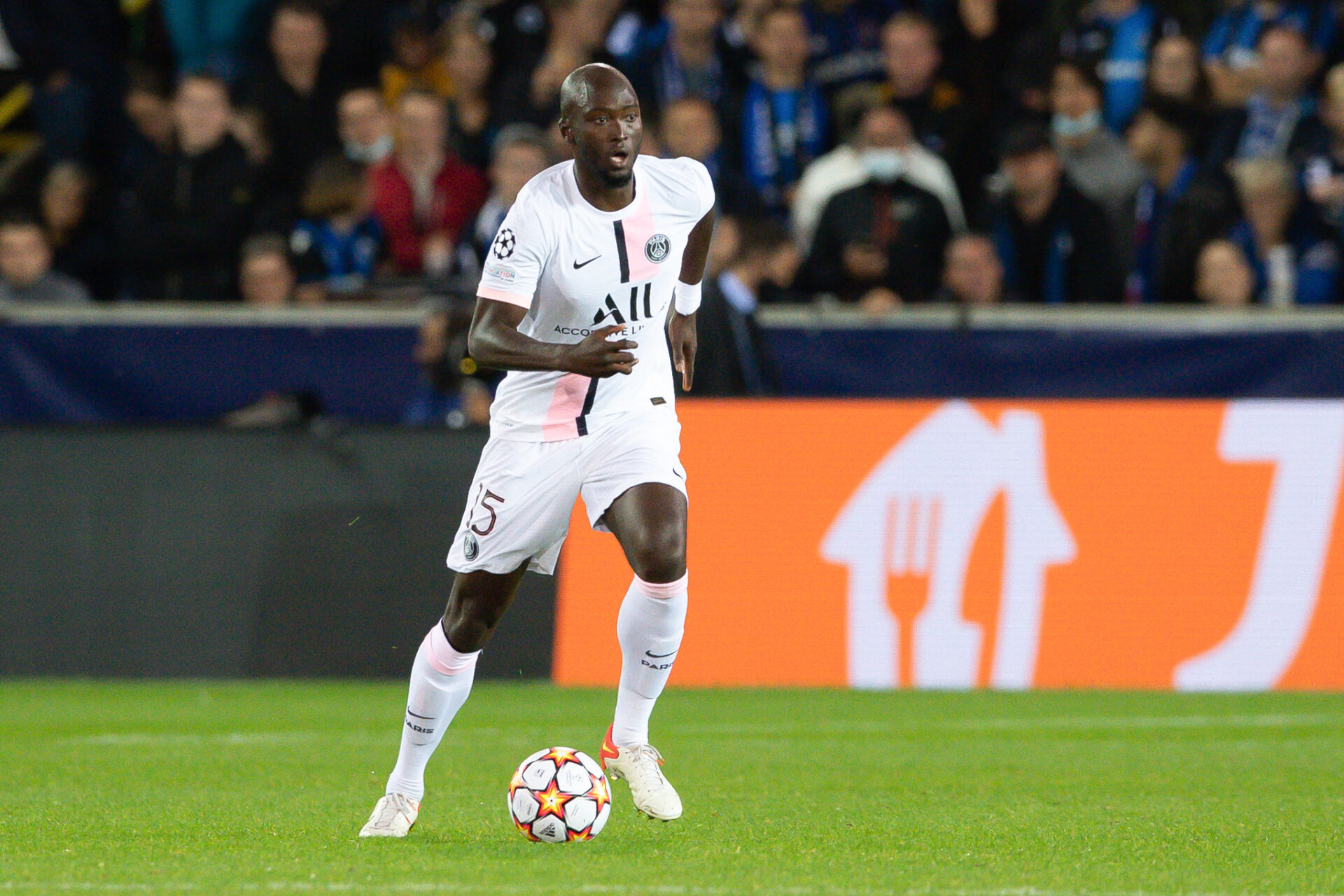 Danilo Pereira qui donne le meilleur de lui-même en portant les couleurs du Paris Saint-Germain (Icon Sport)