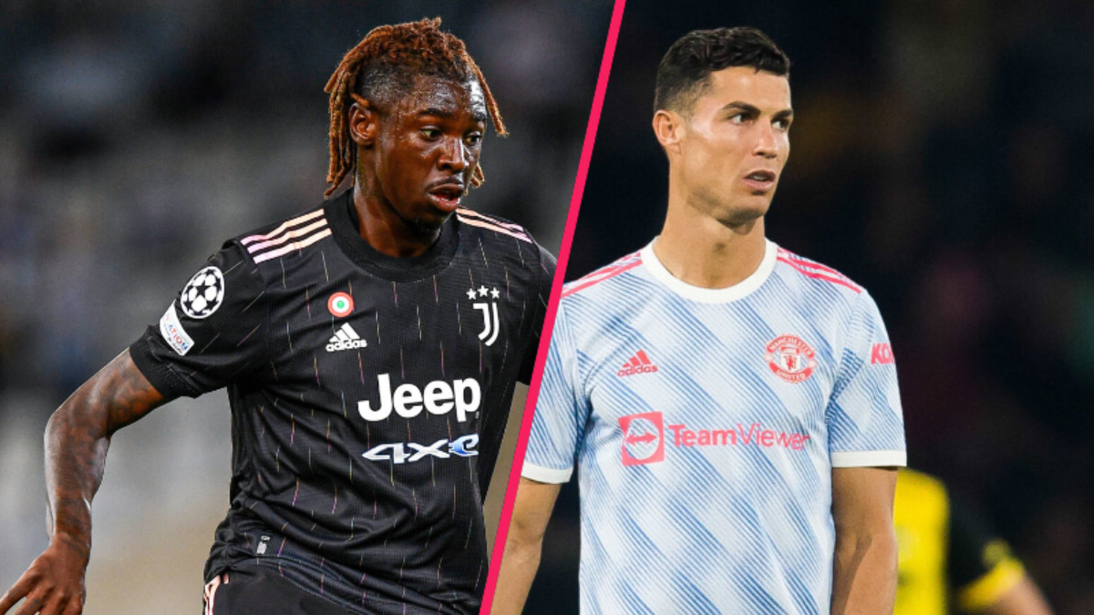 Moise Kean est arrivé à la Juventus cet été pour prendre la suite de Cristiano Ronaldo, parti à Manchester United après 3 saisons en Italie (iconsport)