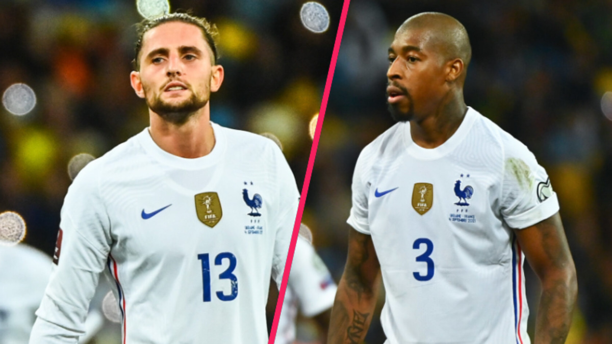 Dans le onze asymétrique de Didier Deschamps, Adrien Rabiot et Presnel Kimpembe ont pris la suite de Blaise Matuidi et Samuel Umtiti (iconsport)