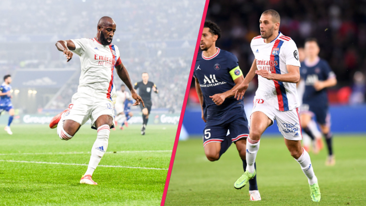 Moussa Dembélé blessé, c'est Islam Slimani qui portera l'attaque lyonnaise lors des prochaines semaines. Icon Sport